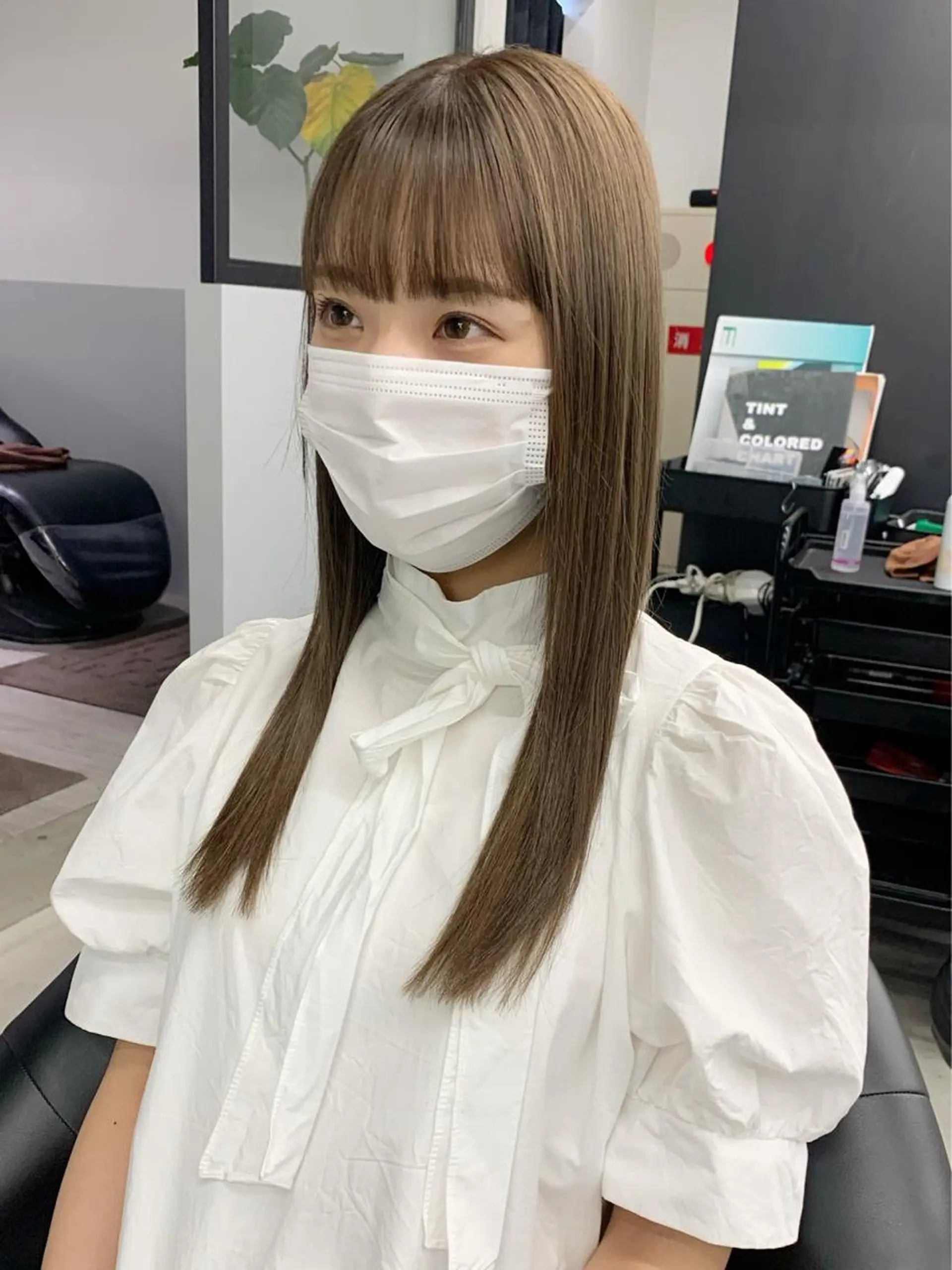 セミロング カラー カット ヘアカラー トリートメント kimika🥑 メンズ/髪質改善のヘアスタイル