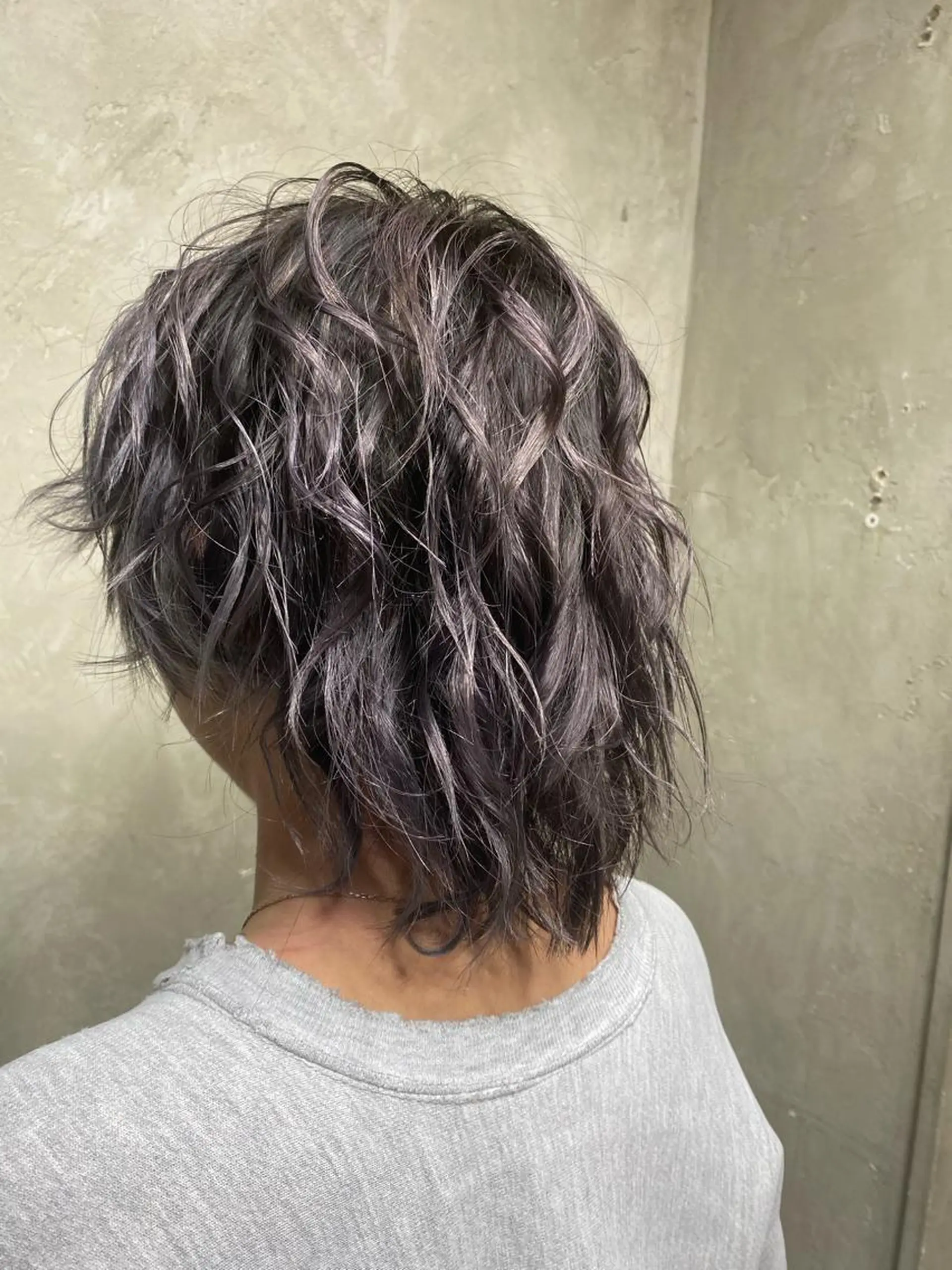 パーマ メンズ メンズブリーチカラー /パーマ ごーた立川のヘアスタイル