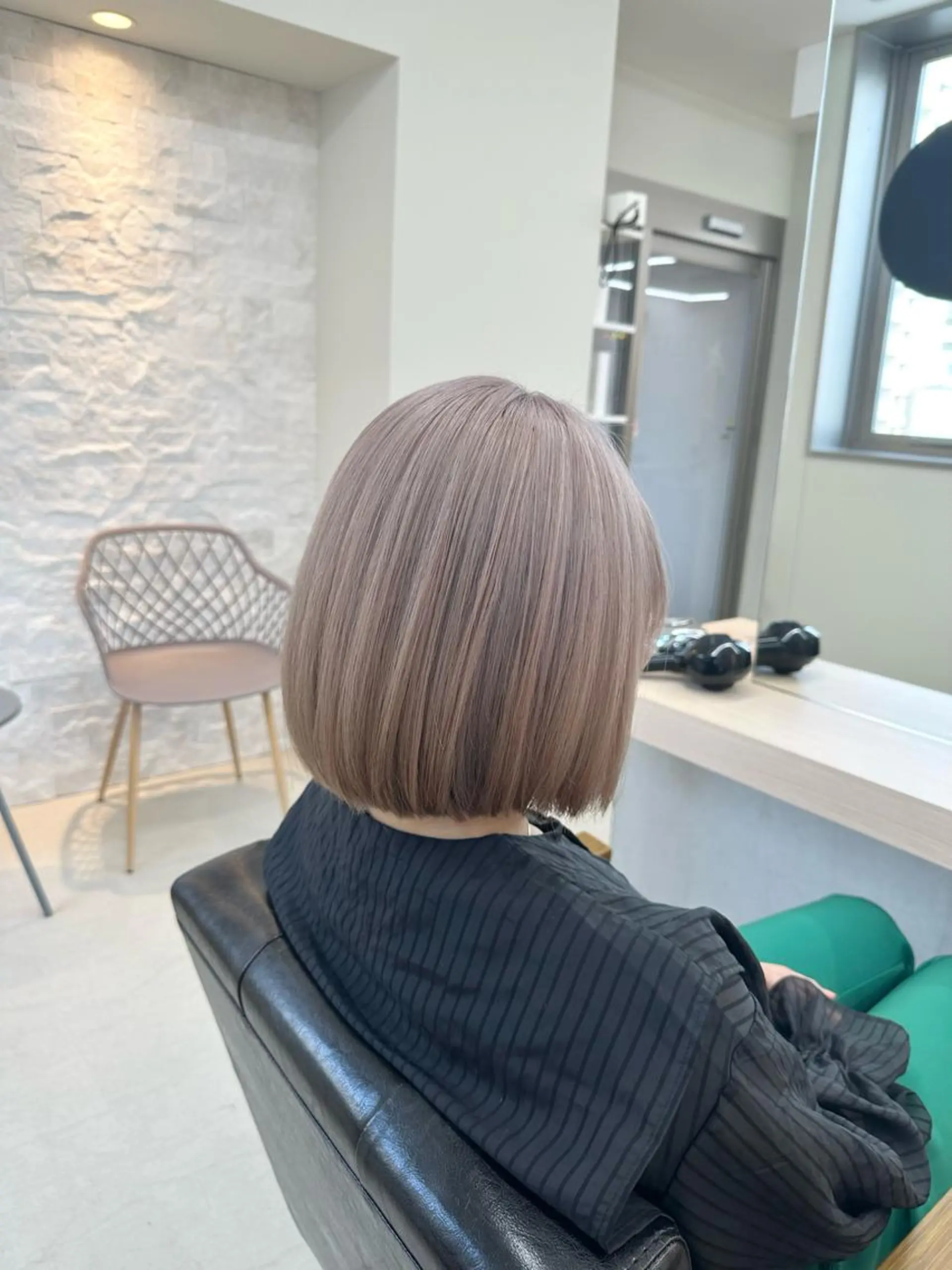 ミディアム カラー カット ヘアカラー トリートメント 𝐑𝐲𝐮𝐤𝐢 【店長】ALEAPのヘアスタイル