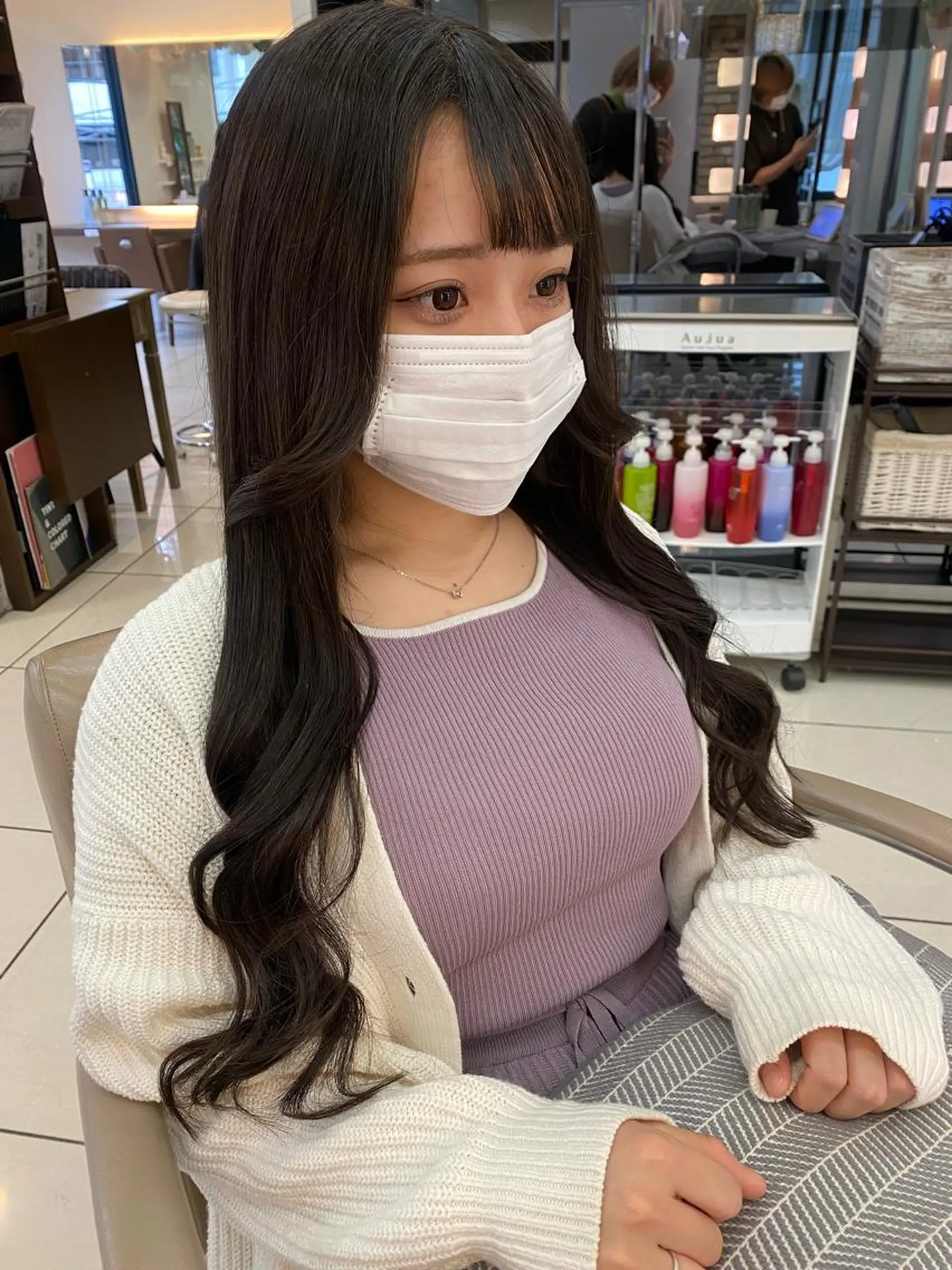 シールエクステ✨️韓 国羽エクステ🪽和希のヘアスタイル