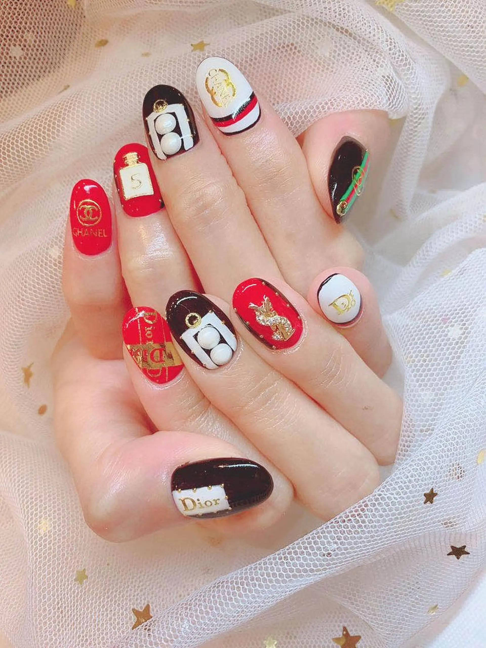 ネイル 長さだし専門店 M2　rikaのネイルデザイン