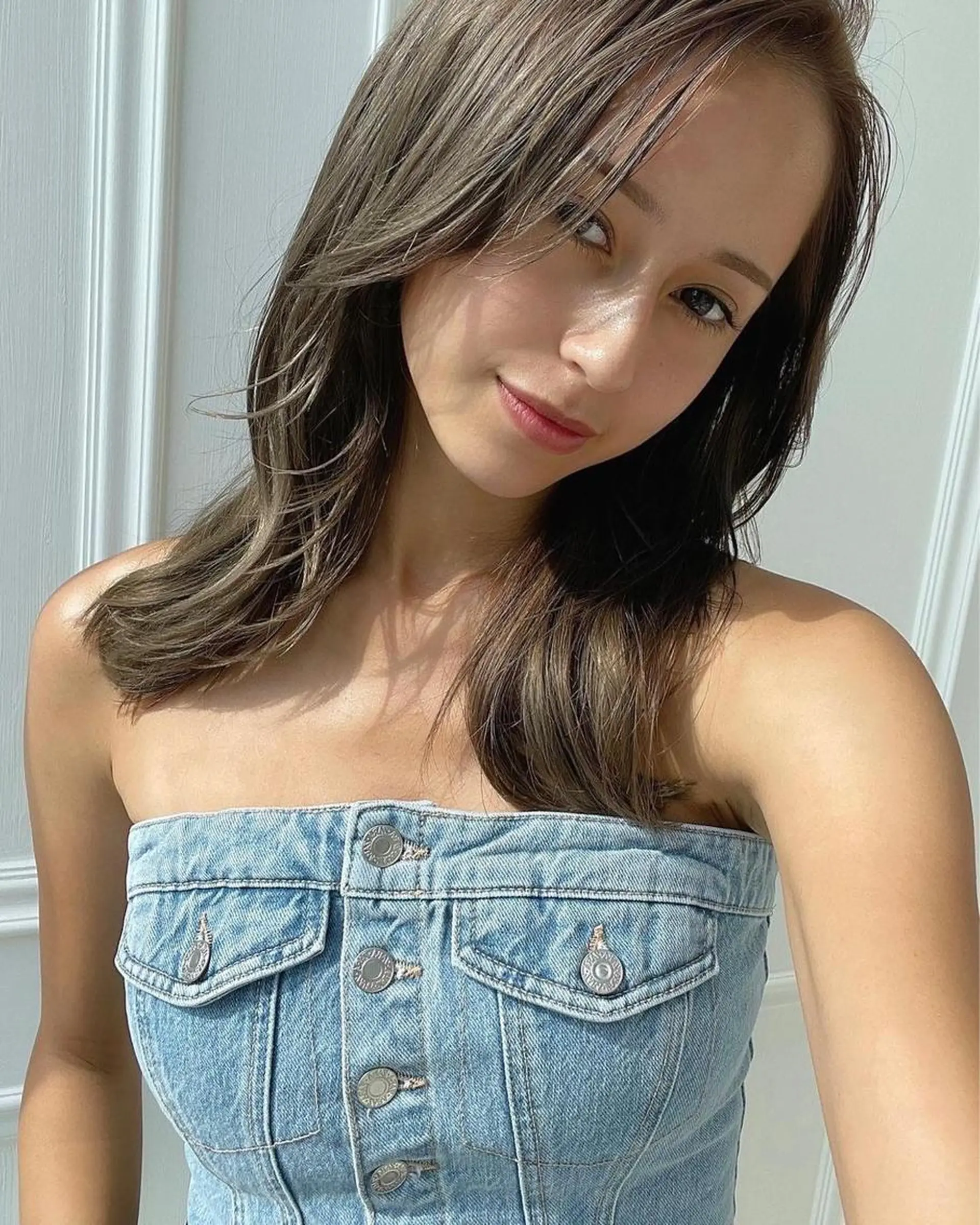 セミロング チダアキフミ Ash大森のヘアスタイル