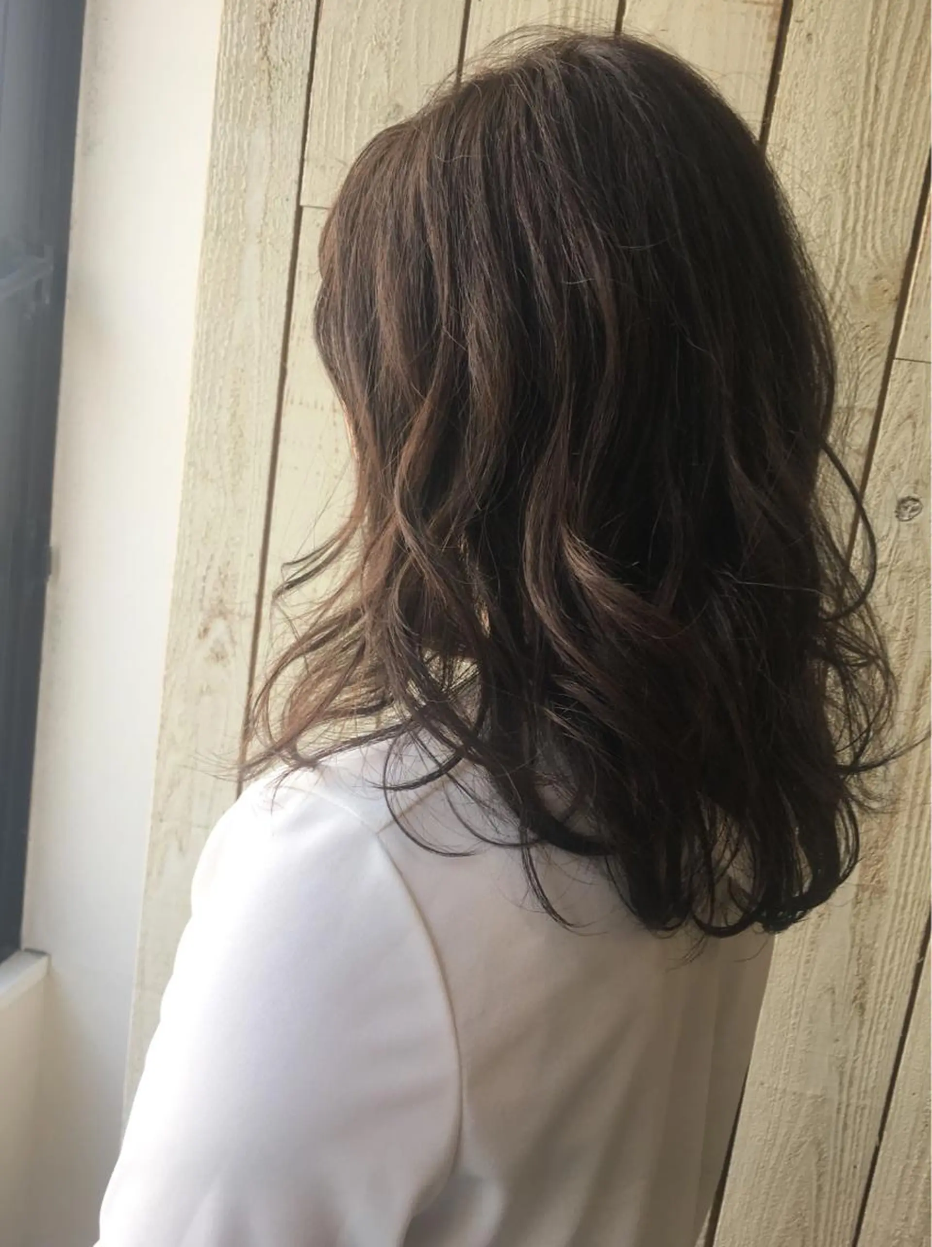 ミディアム カラー アッシュ イルミナカラー hair salon Ranun髪質改善のヘアスタイル