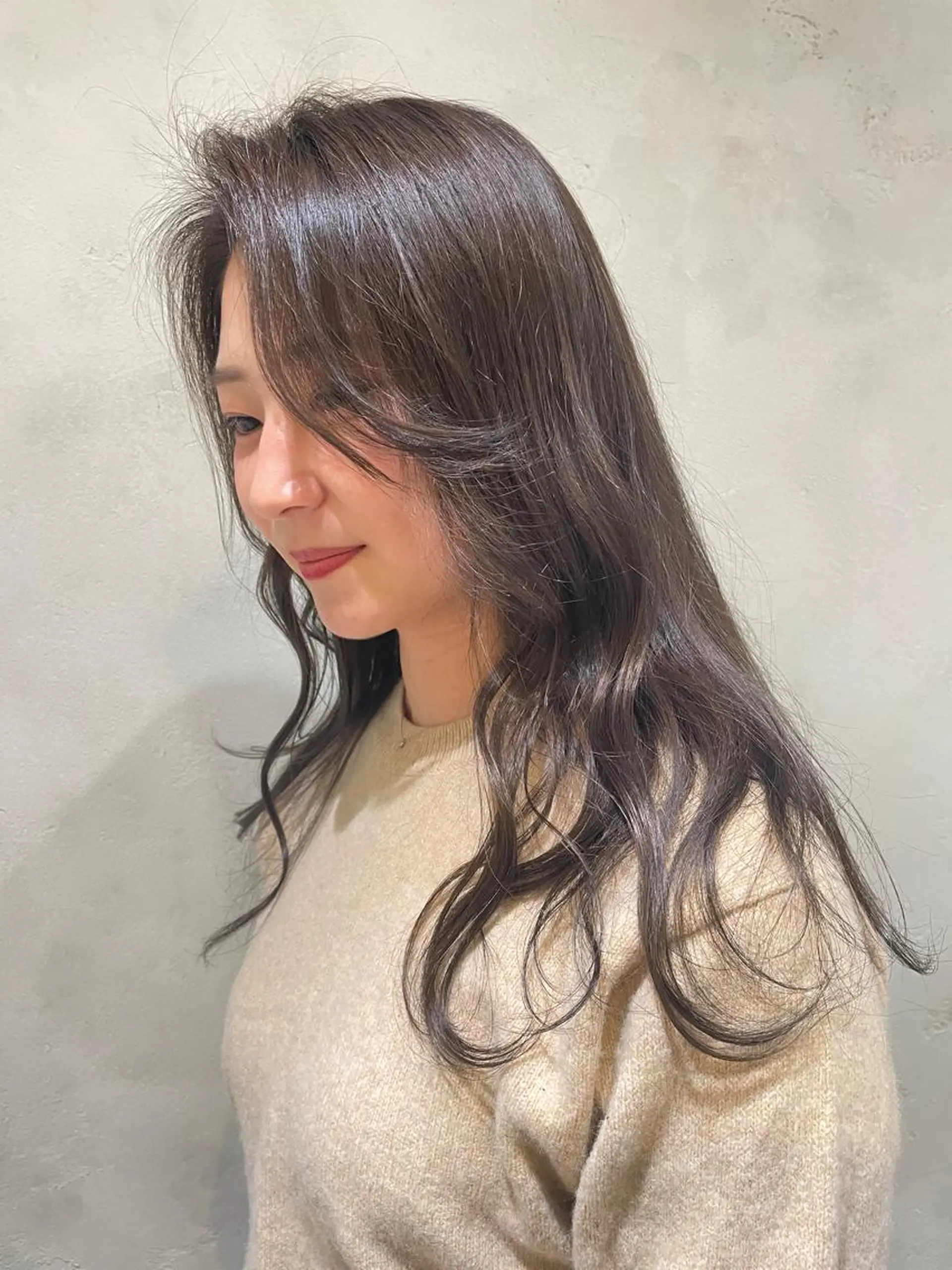 ロング カラー 透明感カラー グレージュ ヘアカラー 【お悩み解決】 松尾一気のヘアスタイル