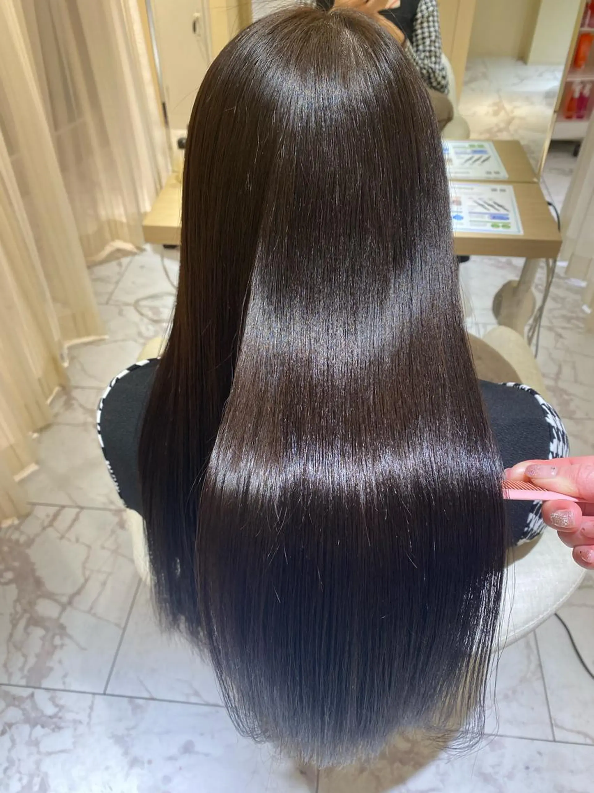 セミロング 髪質改善 トリートメント youres hair 髪質改善＆ヘッドスパ日吉店所属・代表✩.*˚白井 美香のヘアスタイル