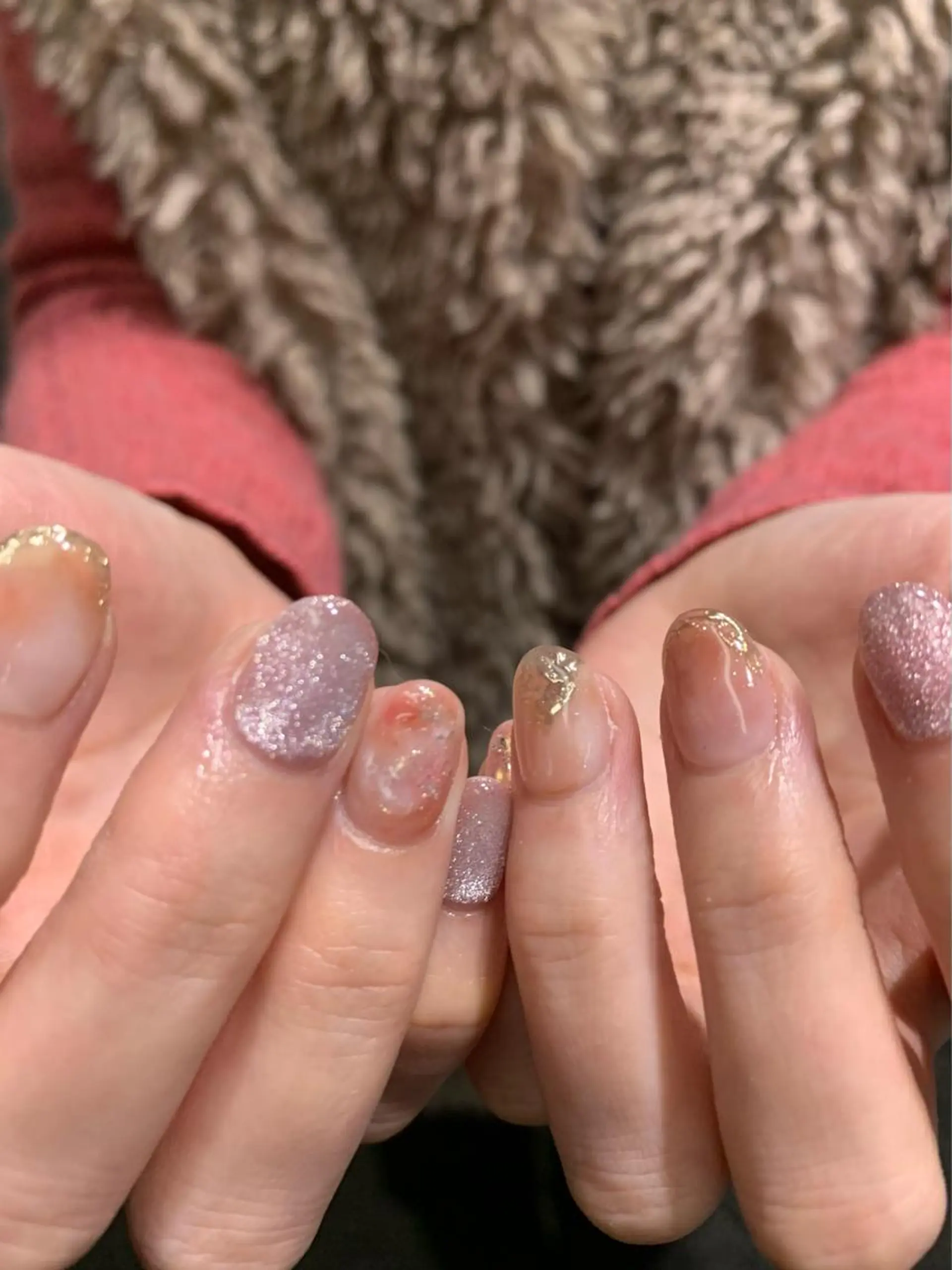 ネイル ニュアンスネイル 春ネイル Abe _表参道のネイルデザイン