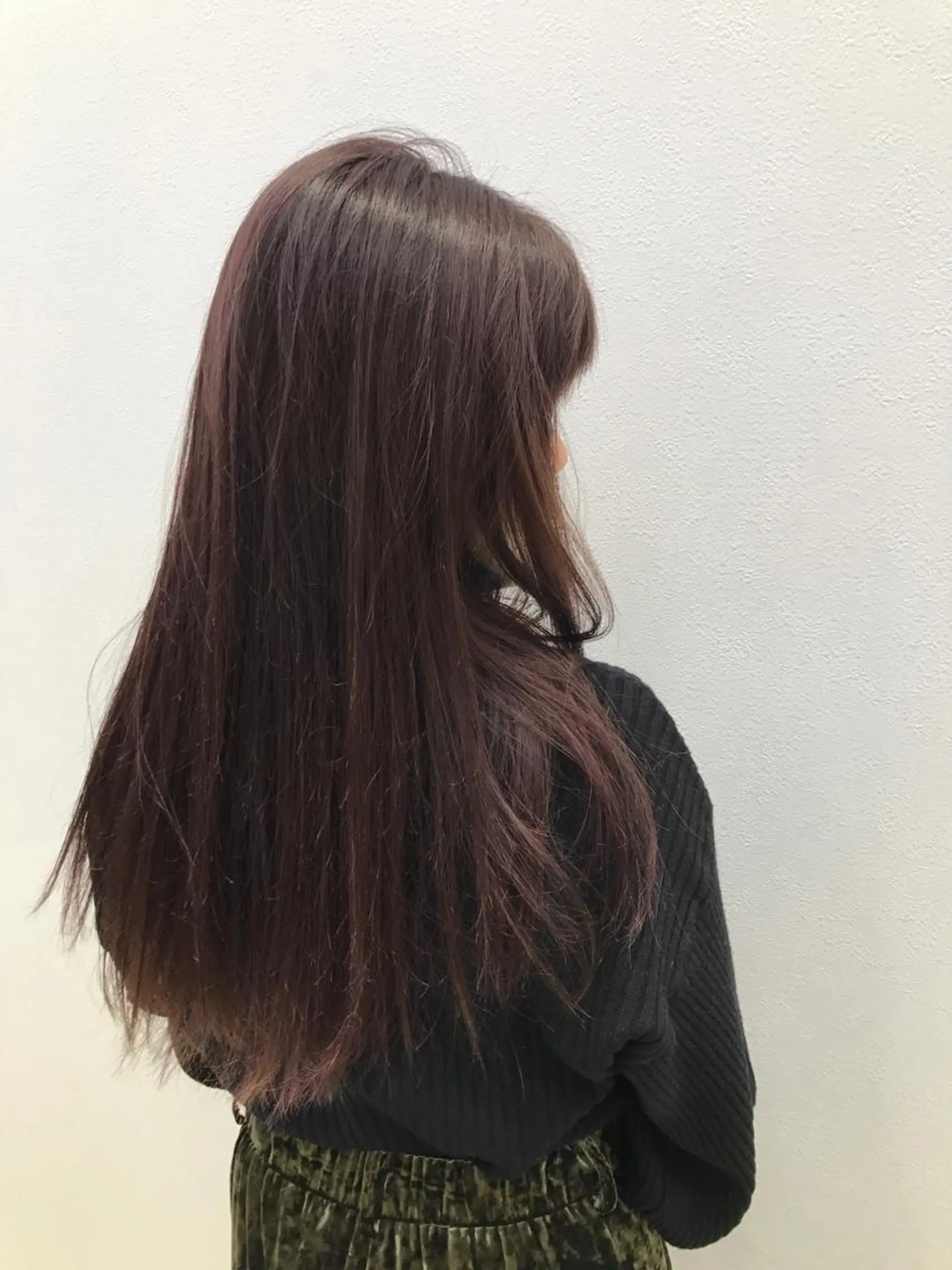 ロング カラー ピンクカラー カット ヘアカラー トリートメント tetote天王寺店所属・SHOTA 大人ショートのヘアスタイル