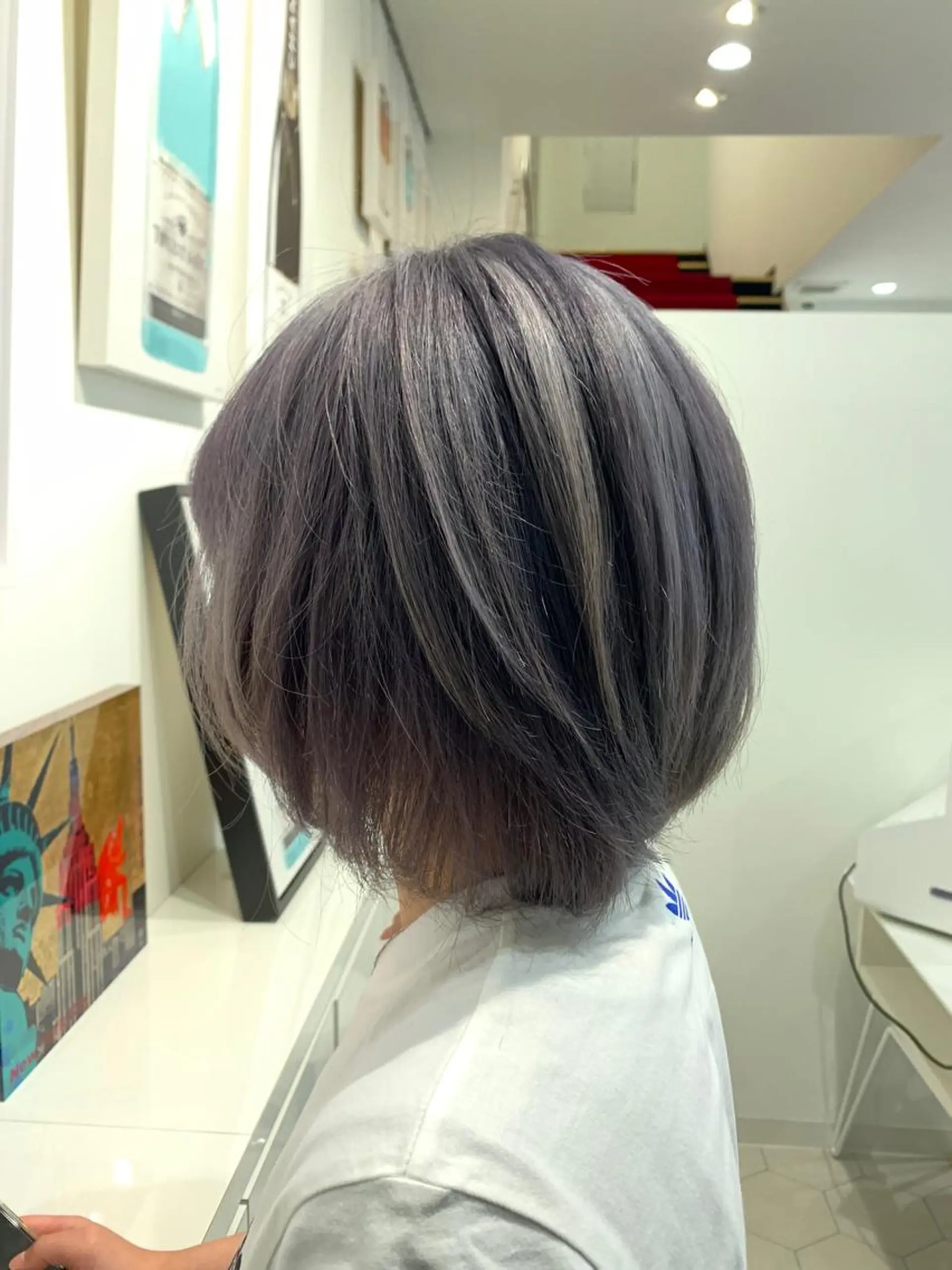 ショート カット 縮毛矯正 slow所属・名取 純平のヘアスタイル