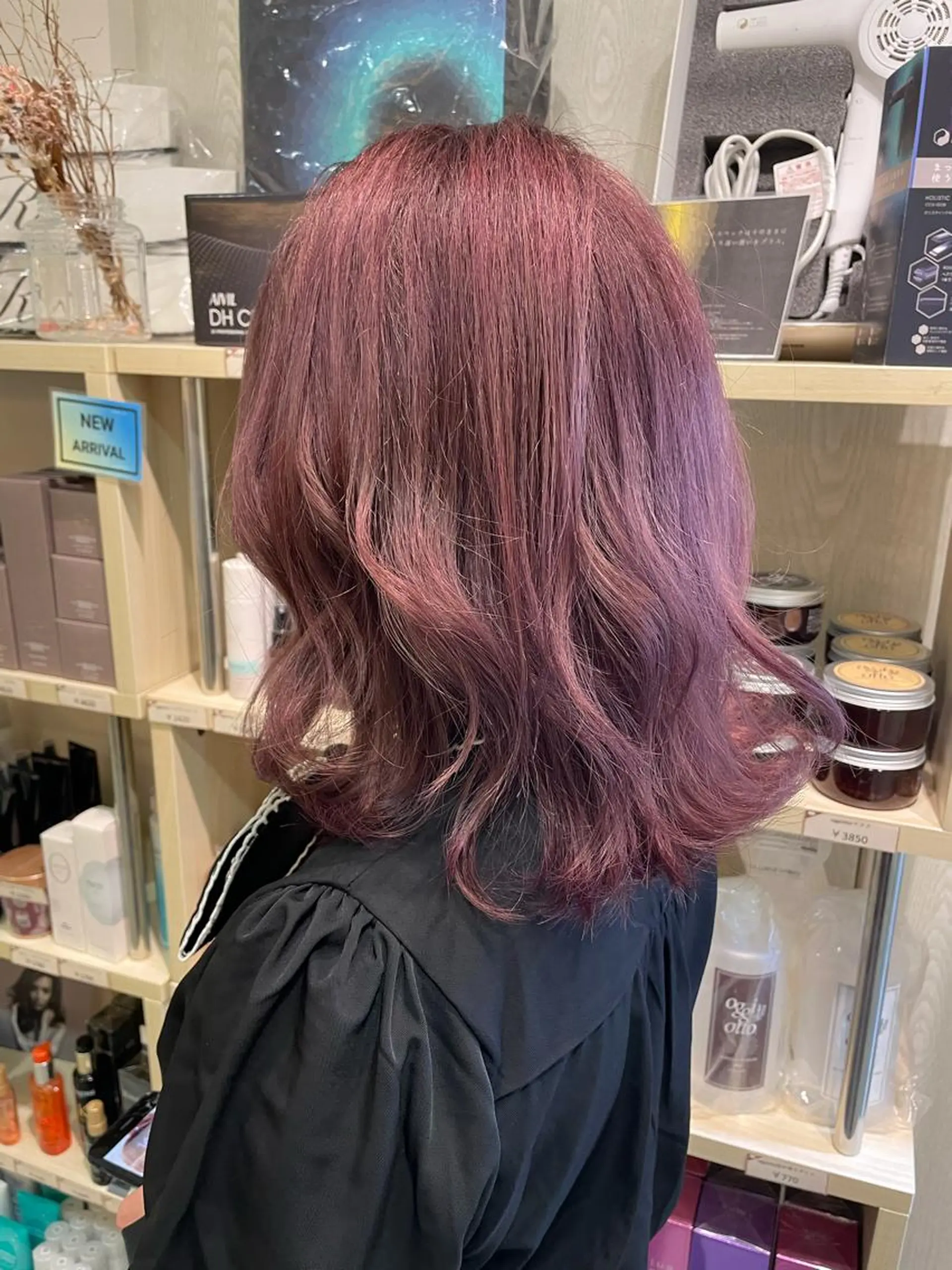 セミロング カラー カット ヘアカラー 松佐 ゆかりのヘアスタイル