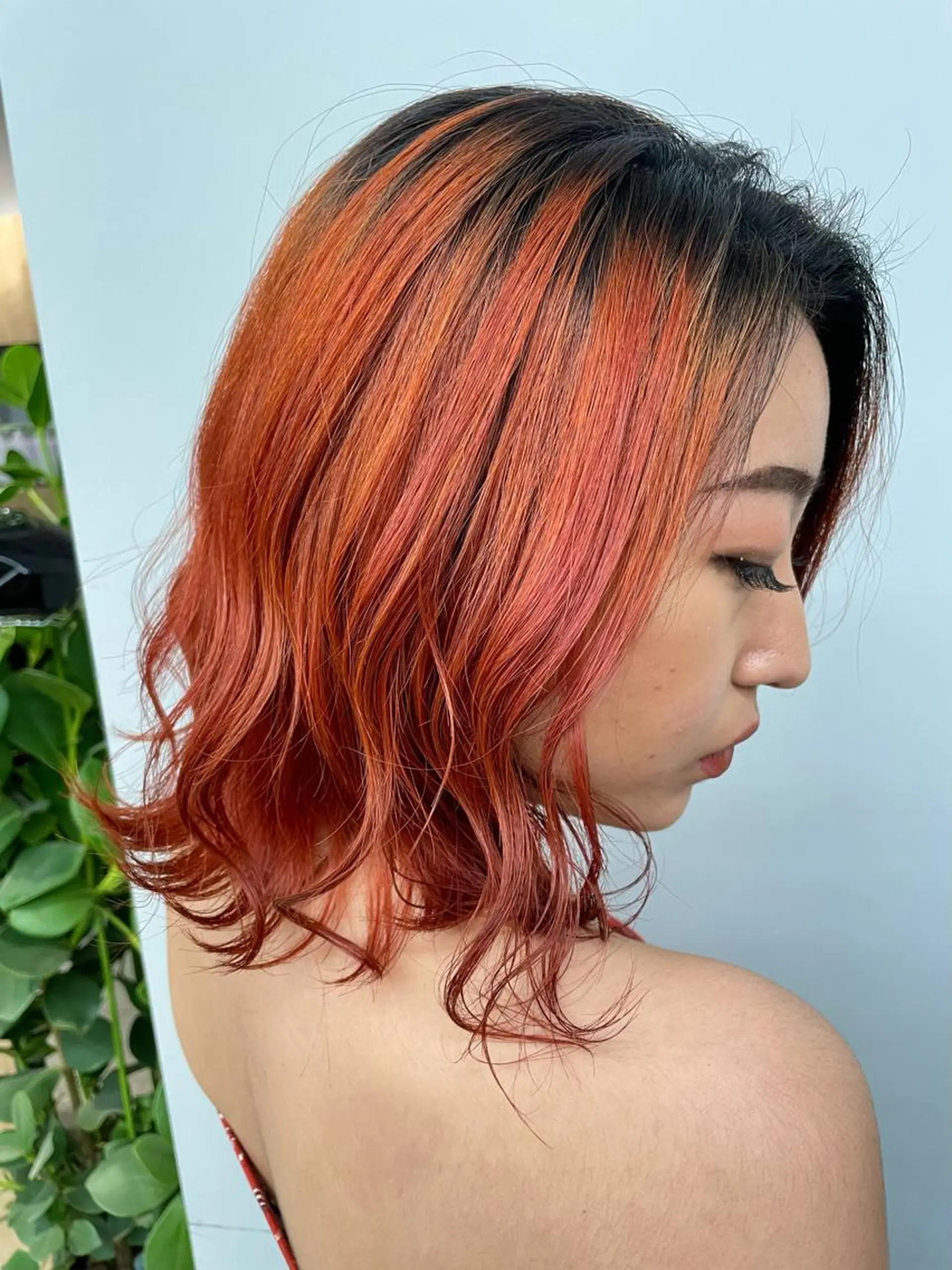 ミディアム SAEKI【ior 】北千住店ブリーチのヘアスタイル