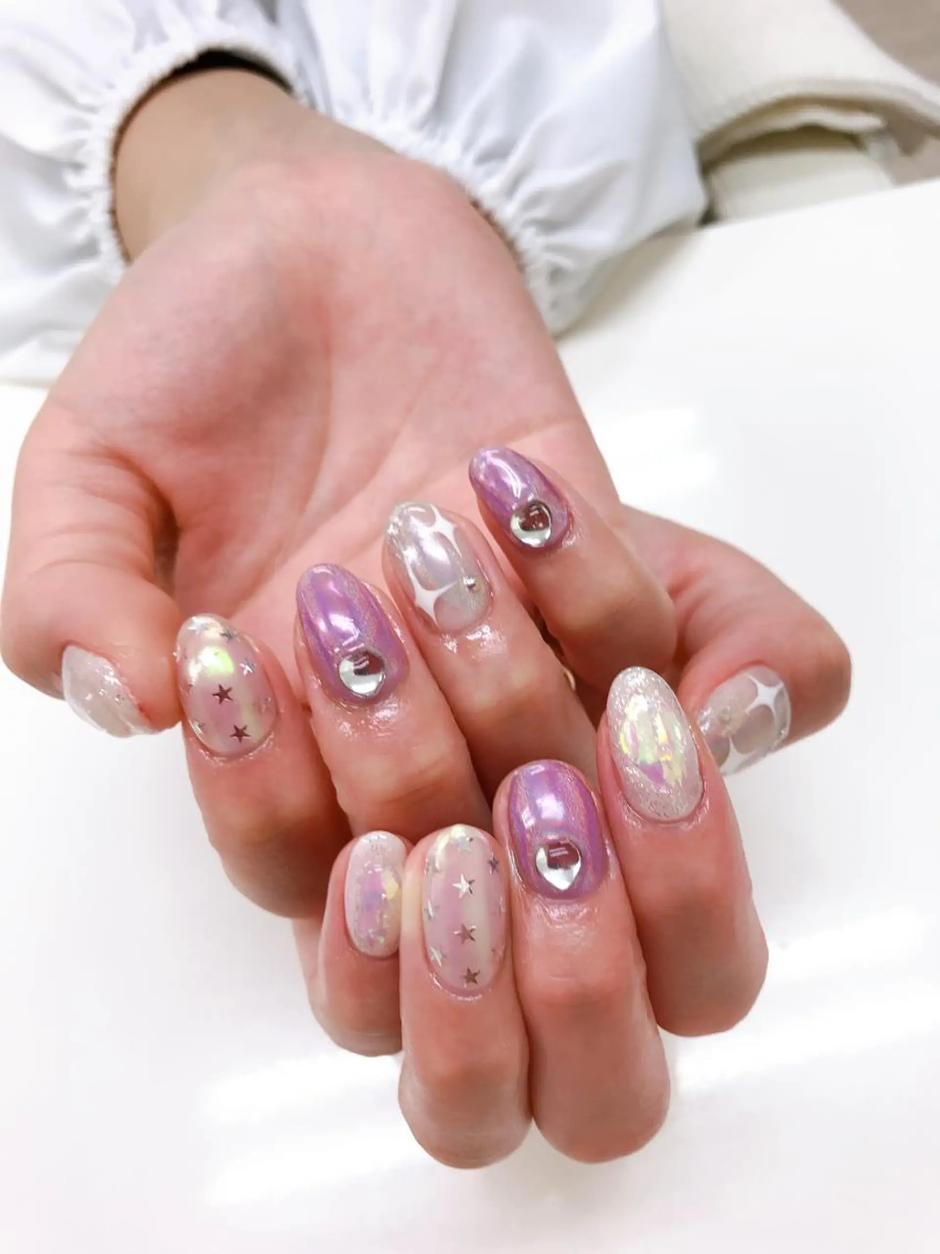 ネイル ハンドネイル Hisaka Mikiのネイルデザイン