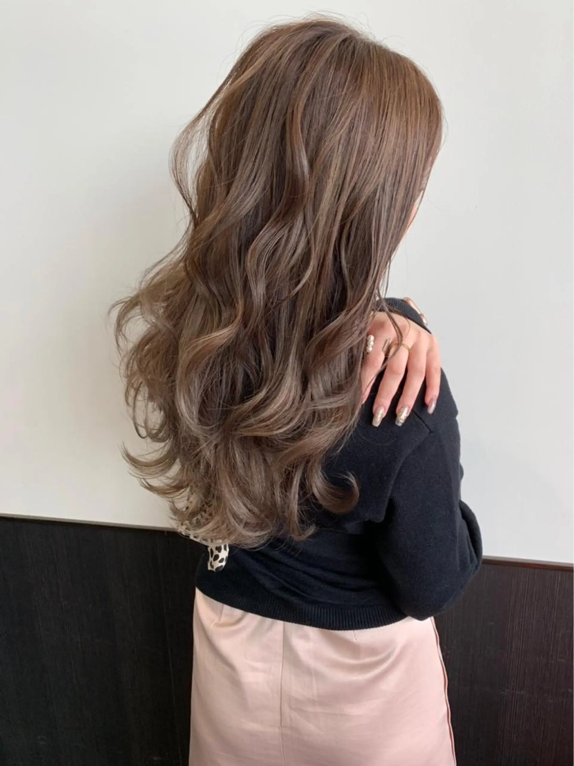 ロング カット ヘアカラー トリートメント Rubik's 茶屋町原田のヘアスタイル