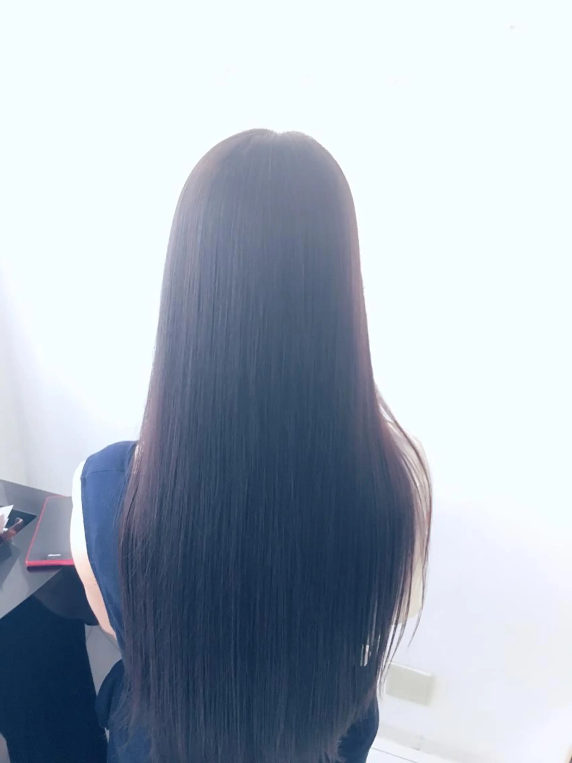 ミディアム セミロング ロング カラー 橋本 慶司のヘアスタイル