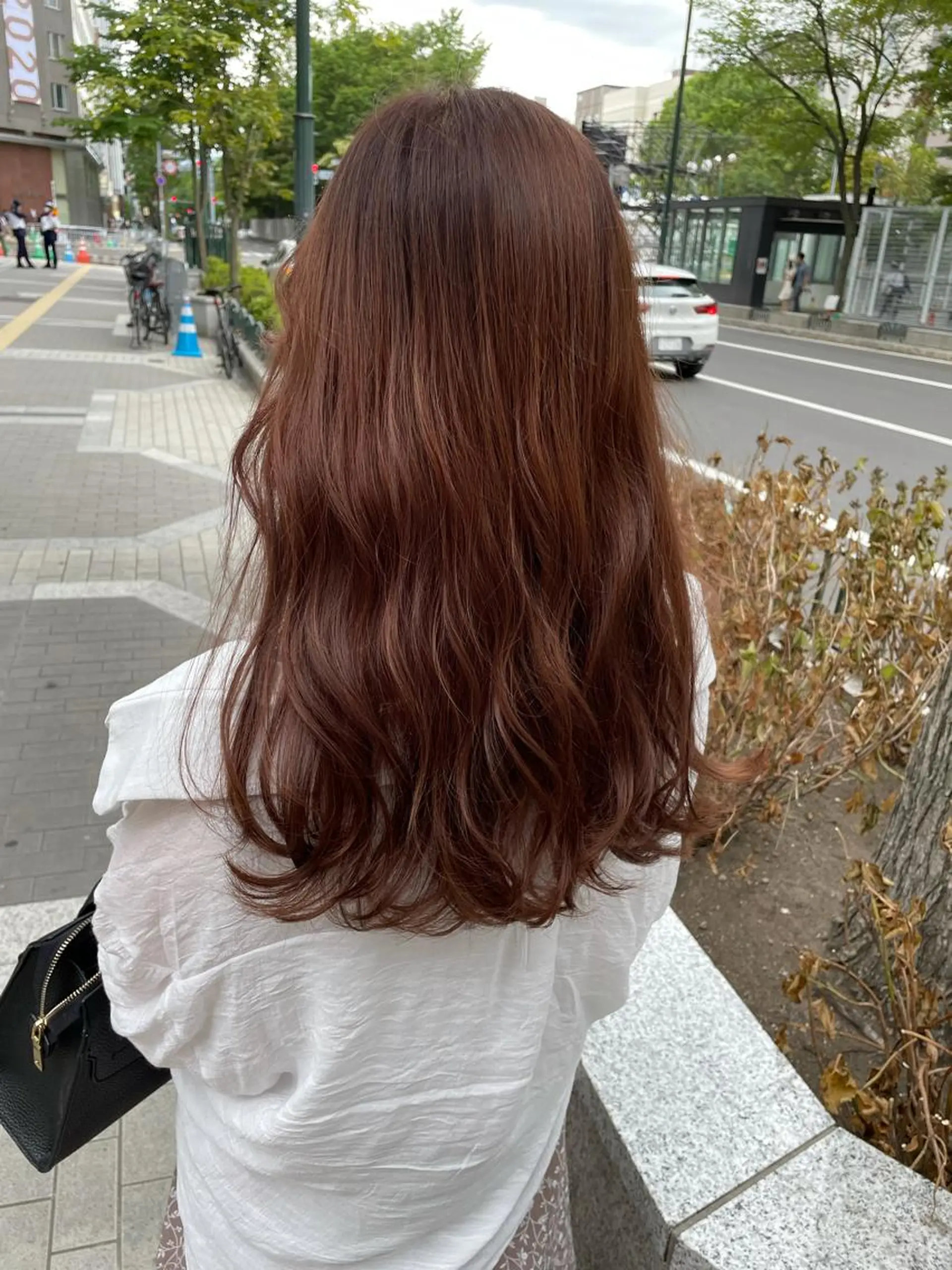 セミロング カラー 髪質改善美容室Lust所属・美容室Lust💚 嶋崎　鷹のヘアスタイル