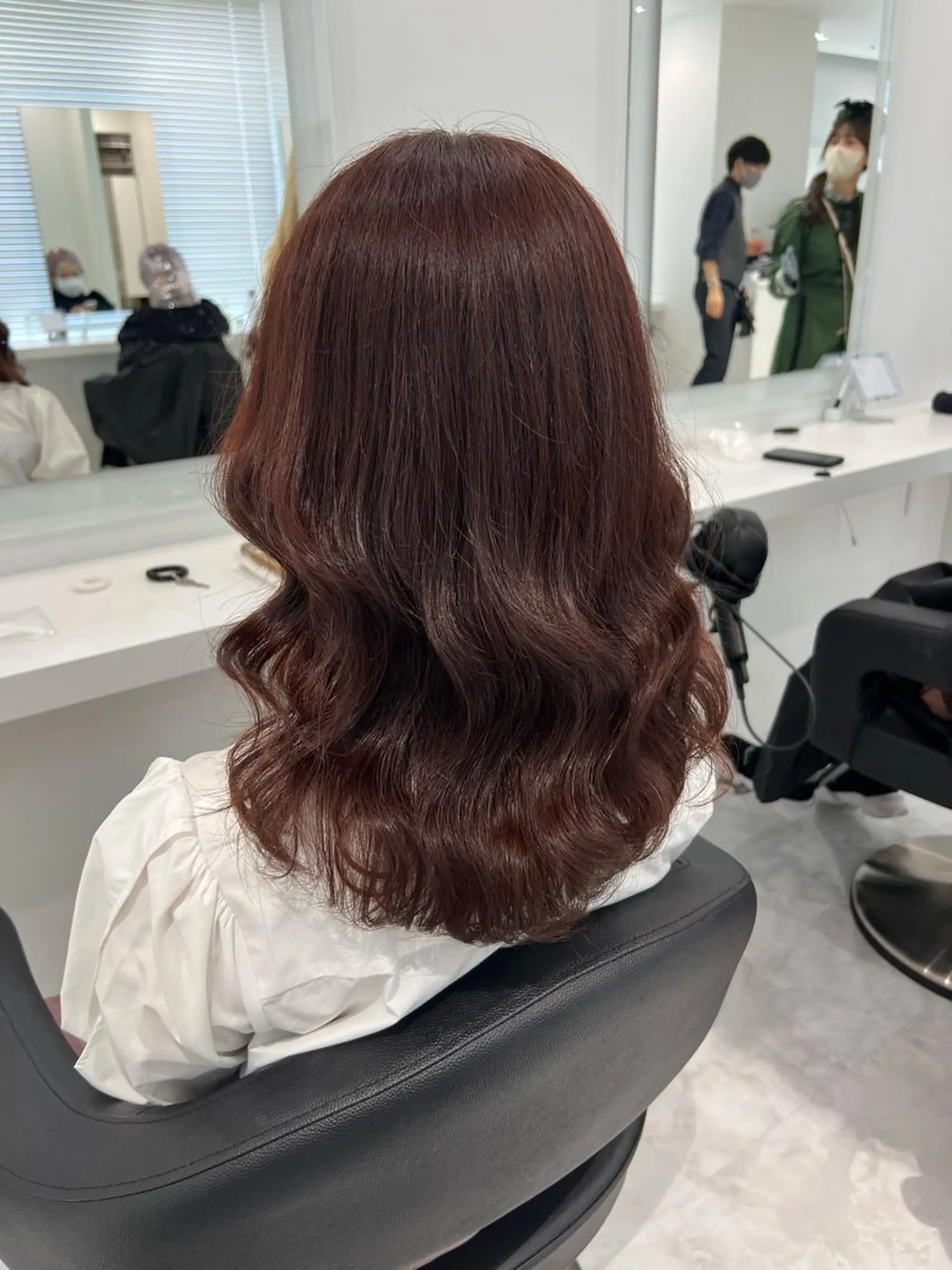 セミロング カラー カット ヘアカラー トリートメント ヘッドスパ 🌿透明感赤み消し Keishin🌿のヘアスタイル