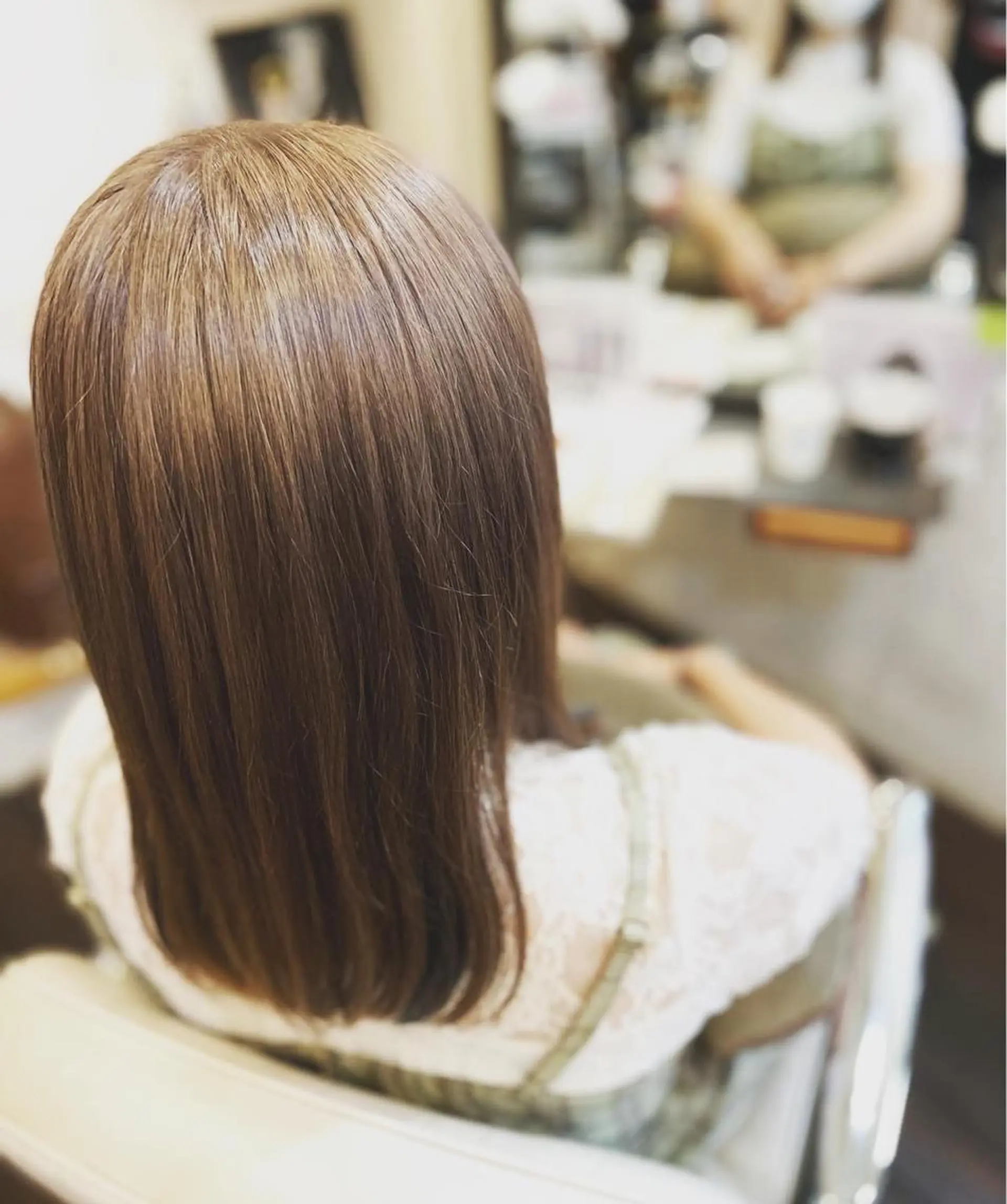 カラー ベージュカラー ブリーチ 透明感カラー ベージュカラー🤎 ayaのヘアスタイル