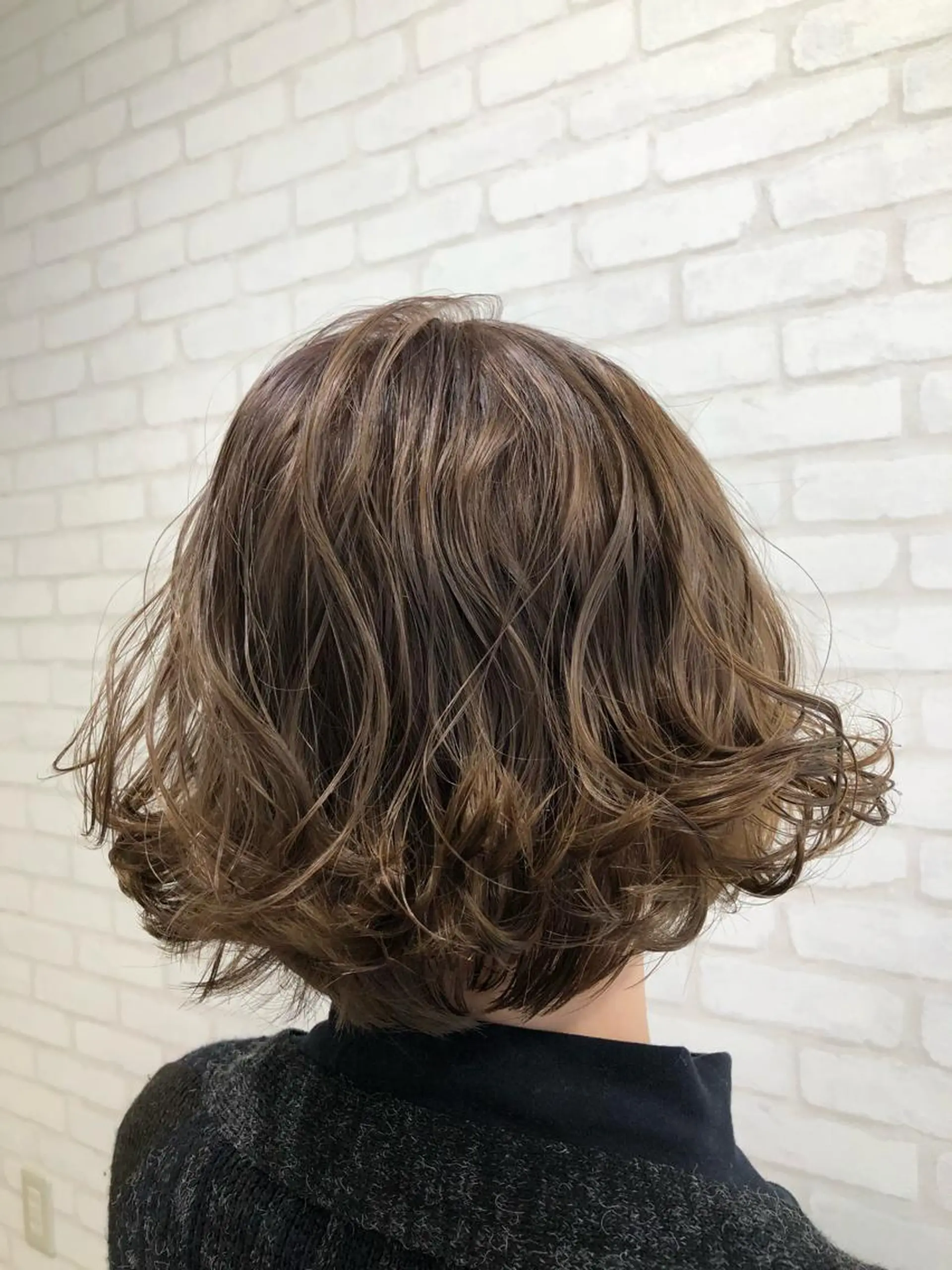 ショート ボブ ヘアカラー トリートメント miki 🦎のヘアスタイル