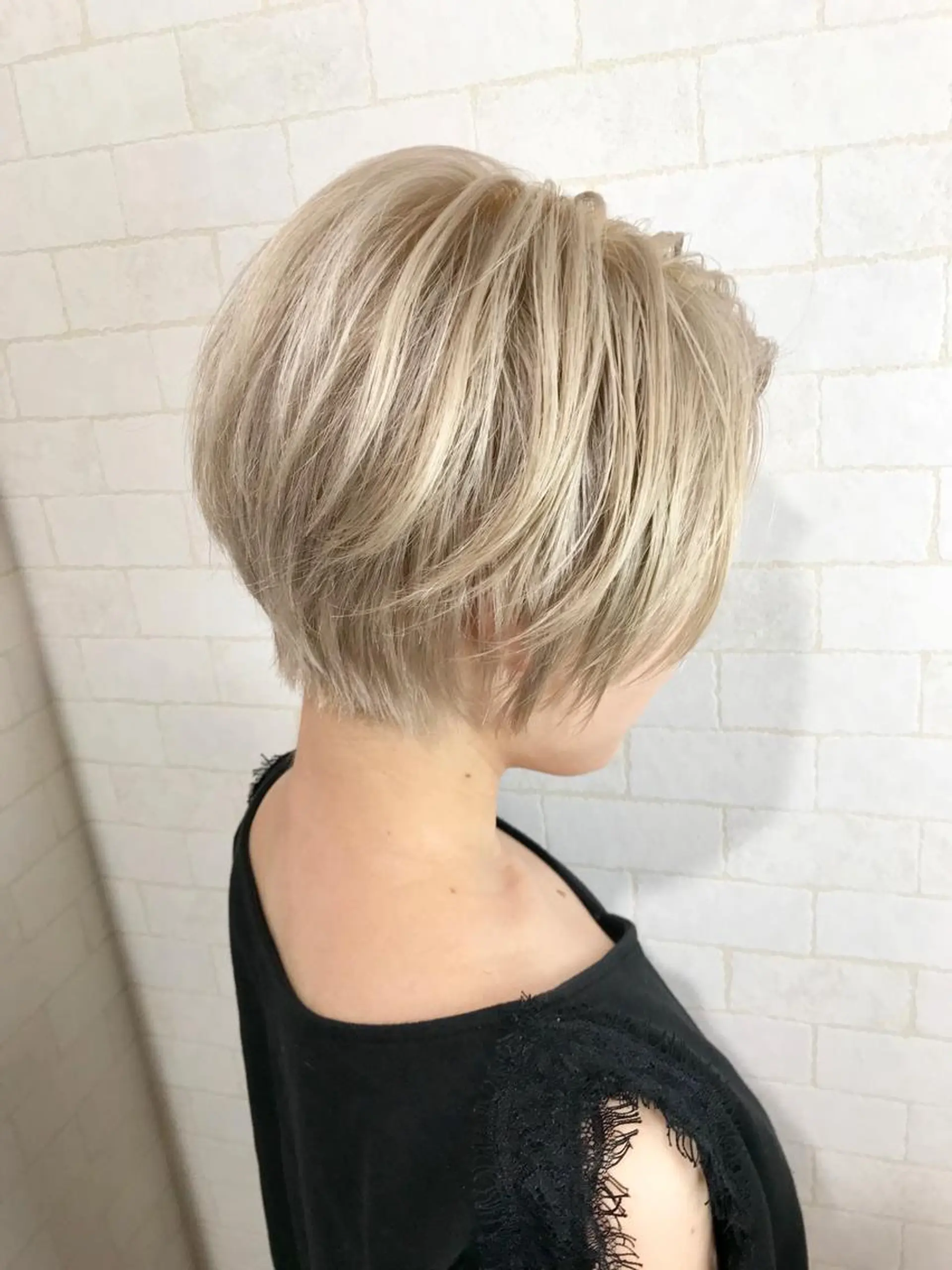 ショート カラー 神野 雅樹のヘアスタイル