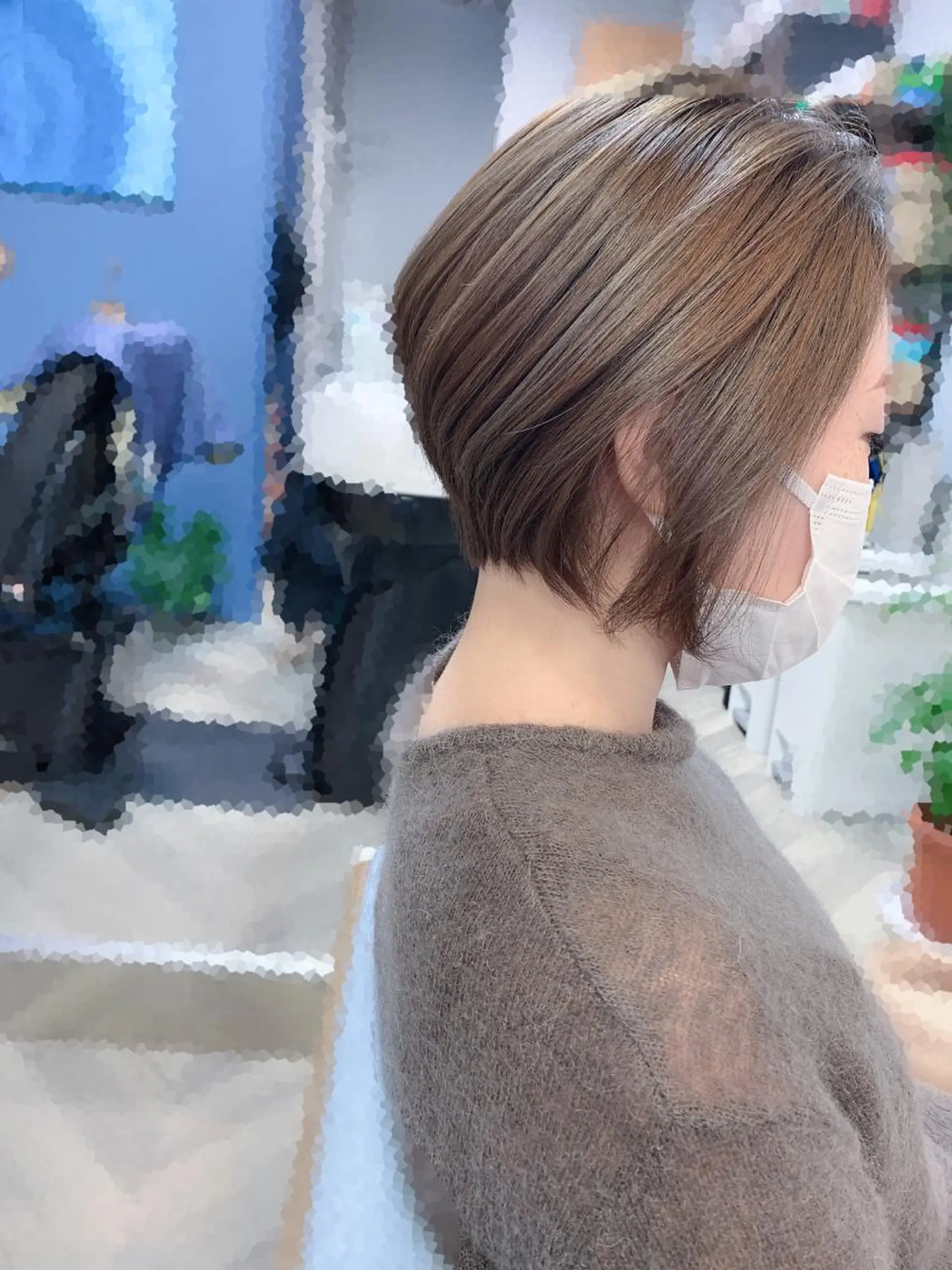 ショート カラー ハイライトカラー ハイライト ショートヘア カット ヘアカラー トリートメント Beach private salon所属・Beach 代表 KENTAのヘアスタイル