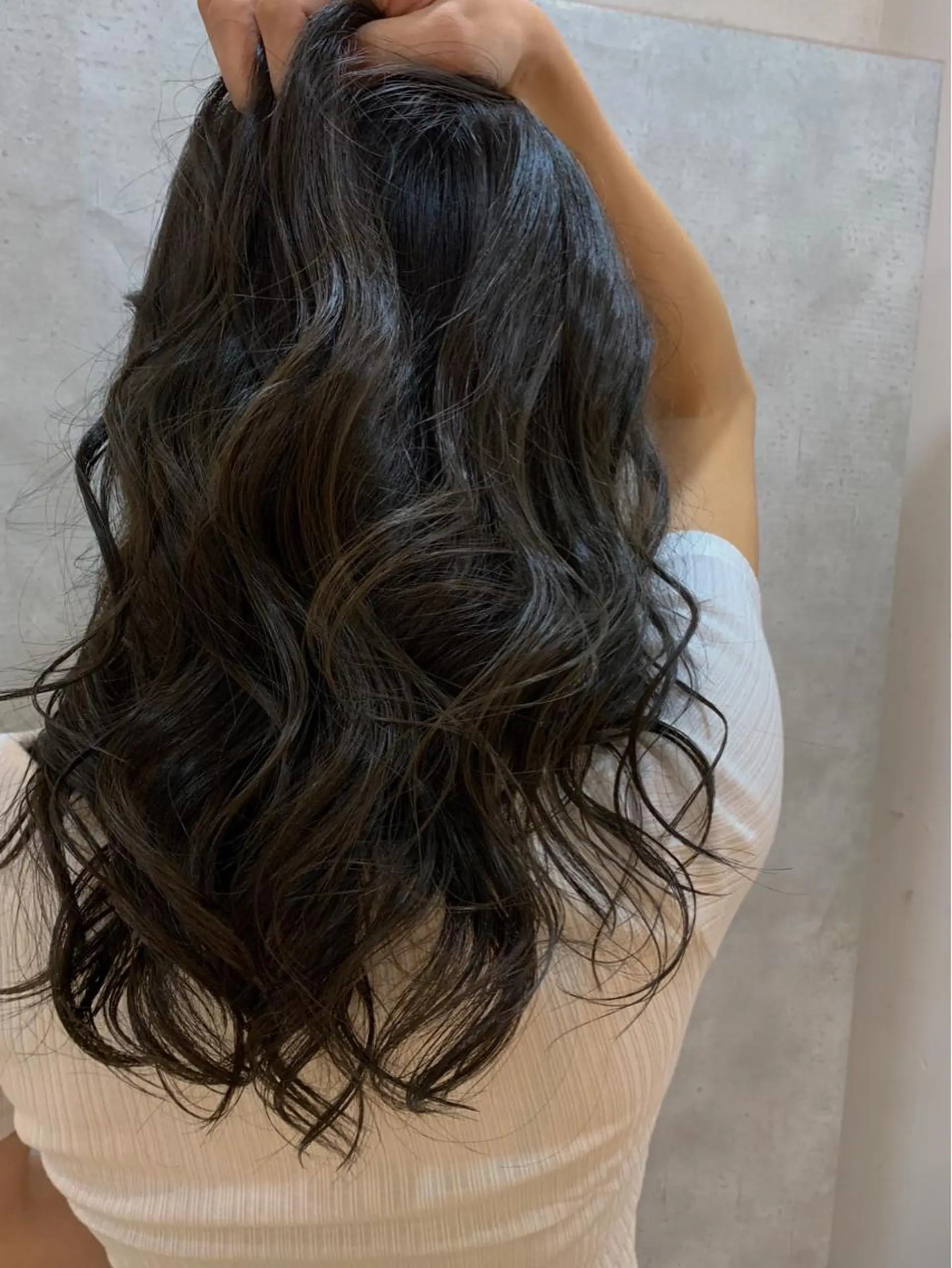 ロング カラー カット ヘアカラー トリートメント 鈴木 悠平のヘアスタイル