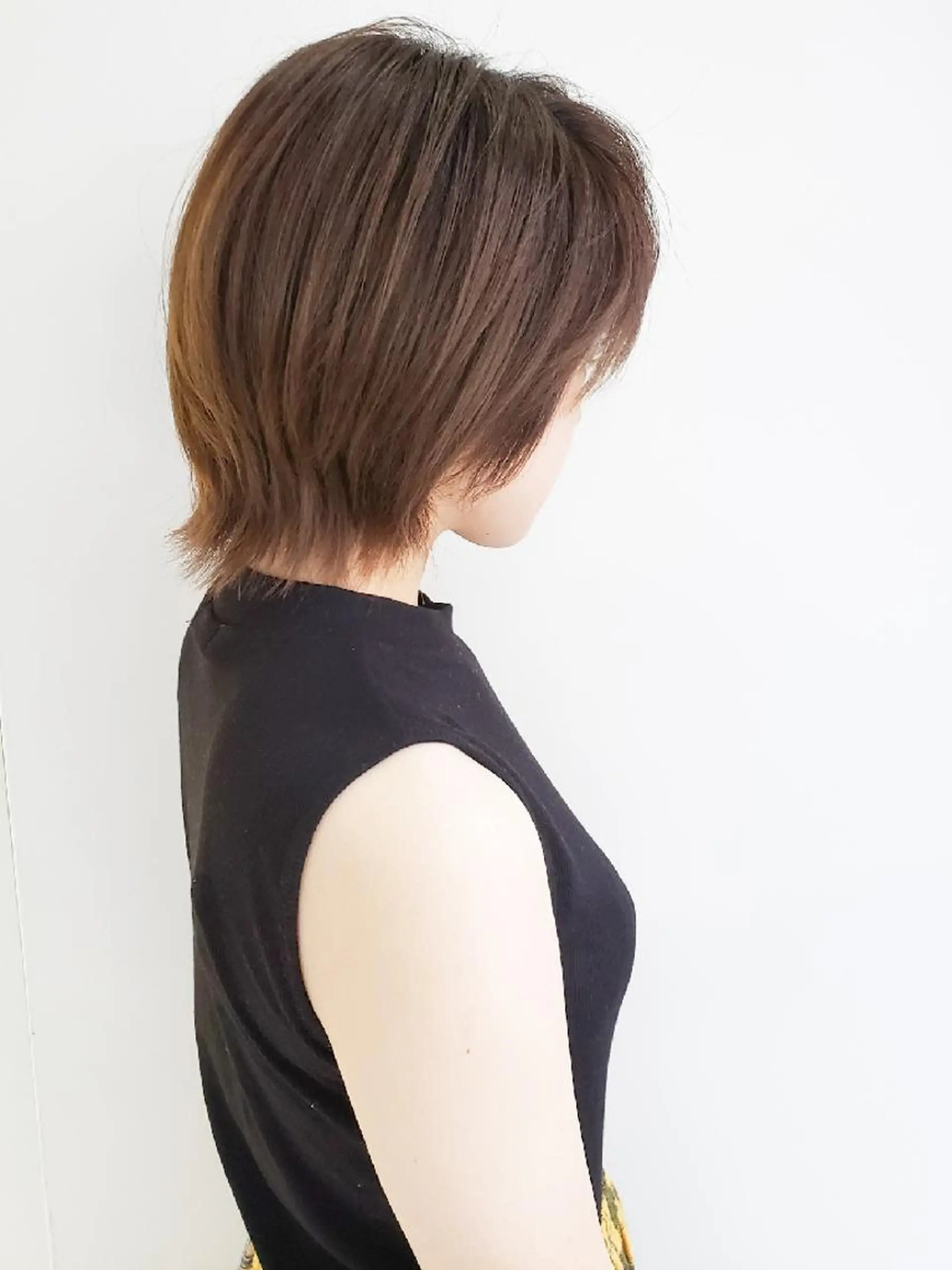 ショート カラー カット トリートメント 美髪⭐︎髪質改善 井上　康司のヘアスタイル