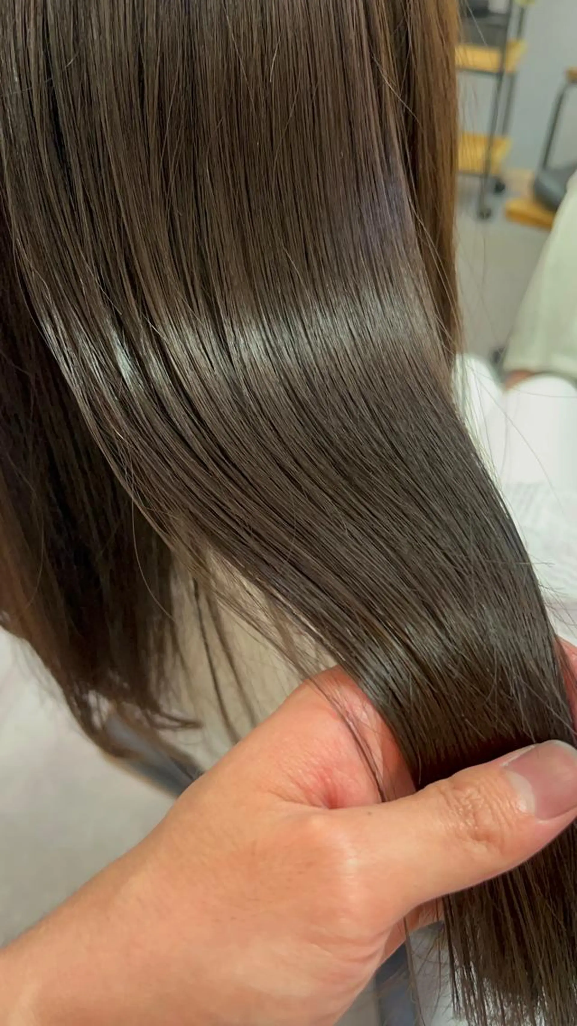 ロング 艶髪color💎髪 質改善ストレート大吉のヘアスタイル