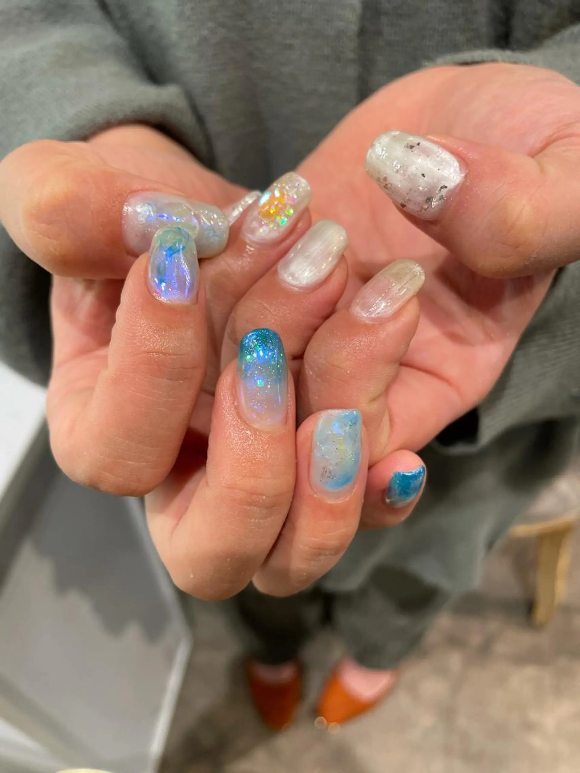 ネイル ハンドネイル ナチュラル透明感🌱 小山美樹子のヘアスタイル