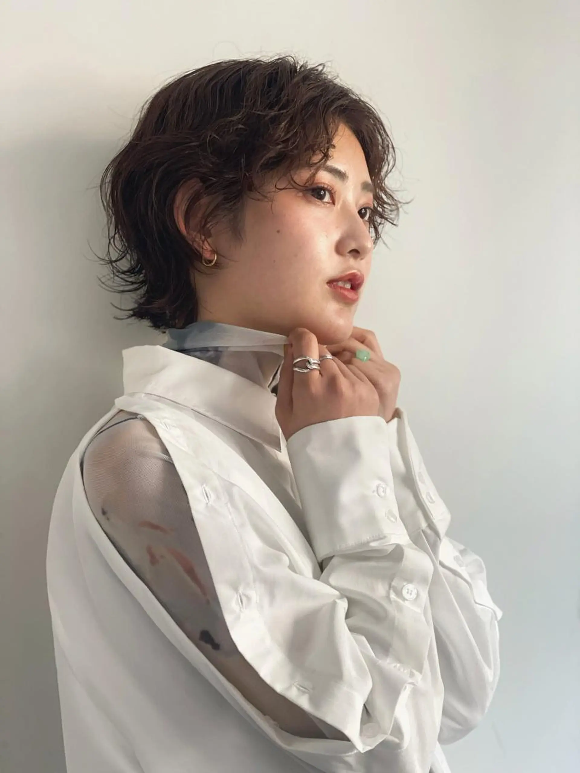 ショート ボブ ショートヘア 野間 祐哉のヘアスタイル