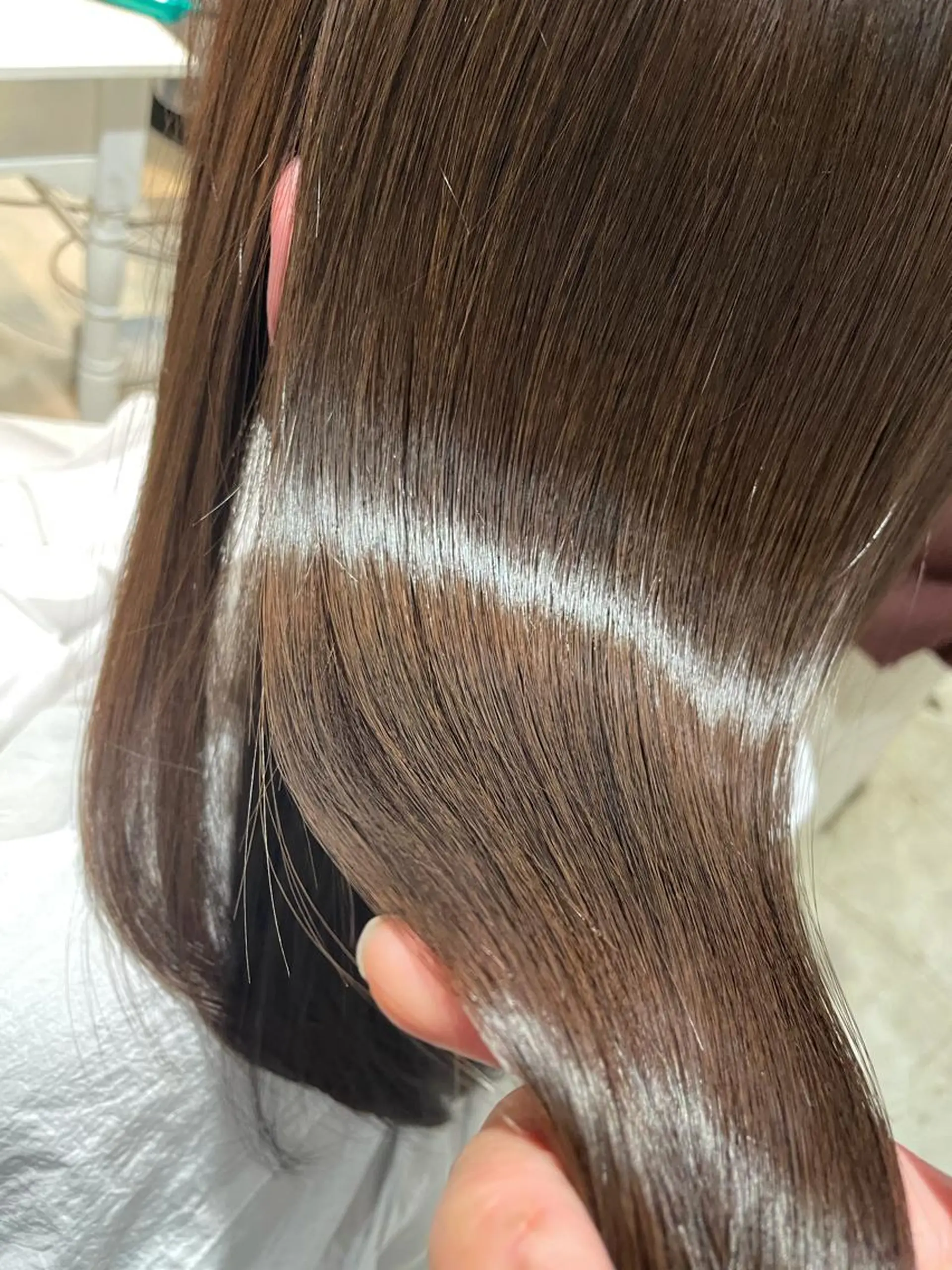 セミロング カラー ヘアアレンジ 髪質改善 トリートメント 酸熱トリートメント 髪質改善/縮毛/新宿 🫧SUZUKA🫧のヘアスタイル