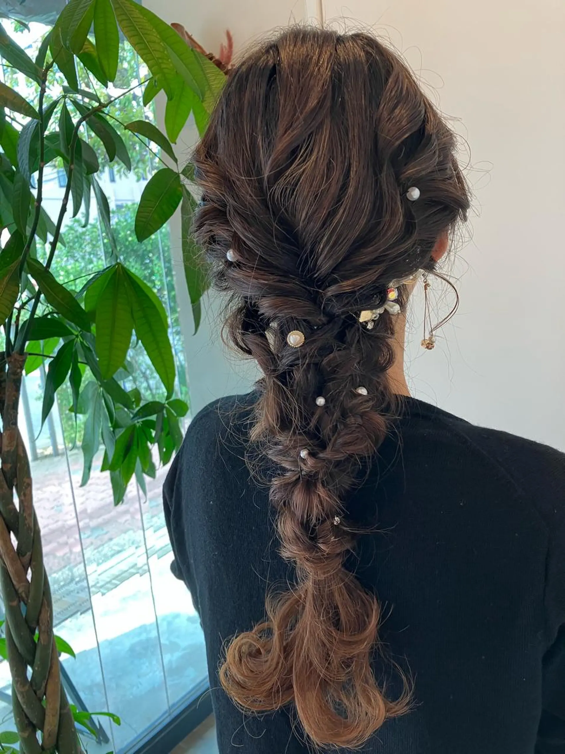 ヘアアレンジ 結婚式・ブライダル Hair&Make Nahoのマツエク・マツパデザイン