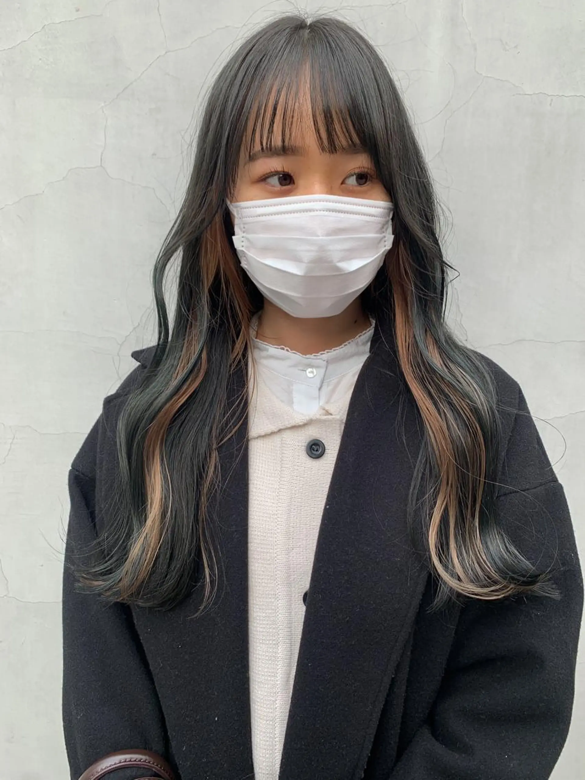 ロング カラー ヘアアレンジ ヘアカラー トリートメント yuka .のヘアスタイル