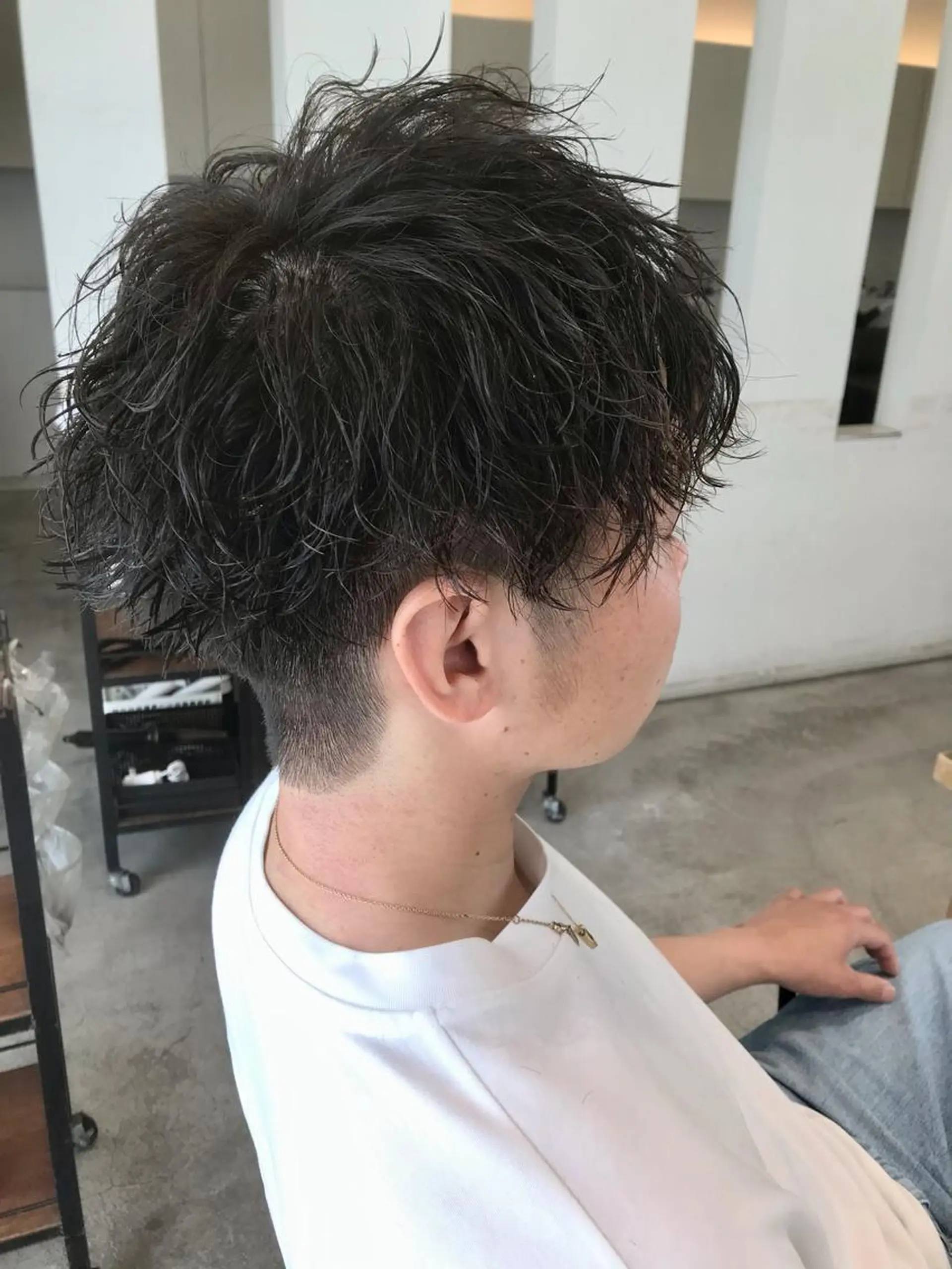 メンズ hair make addict (ヘアーメイク アディクト)所属・addict⭐️ 江川　颯也💎のヘアスタイル