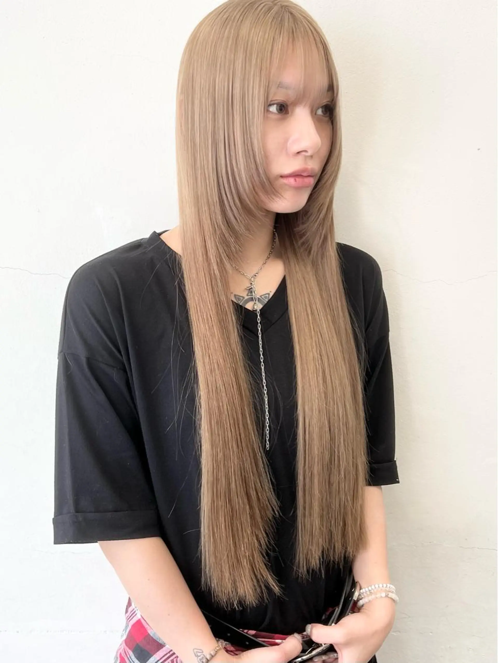 セミロング ヘアカラー トリートメント HARU//原宿🤍 リピート率NO.1のヘアスタイル