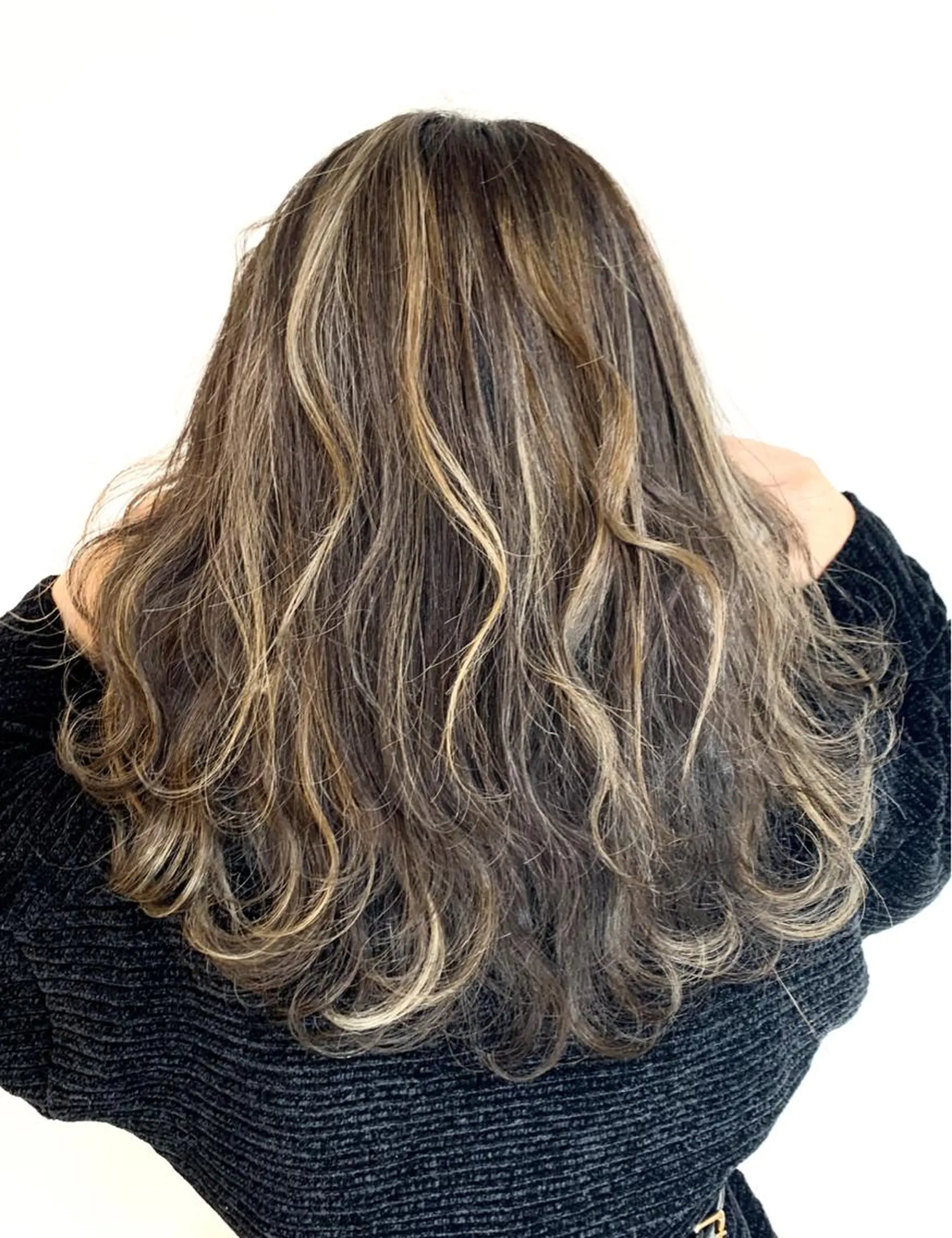 ミディアム 3Dハイライト 外国人風カラー ハイライト ヘアカラー トリートメント ヘアセット ❤️千葉県代表❤️ 店長❤️柿本翔一朗のヘアスタイル