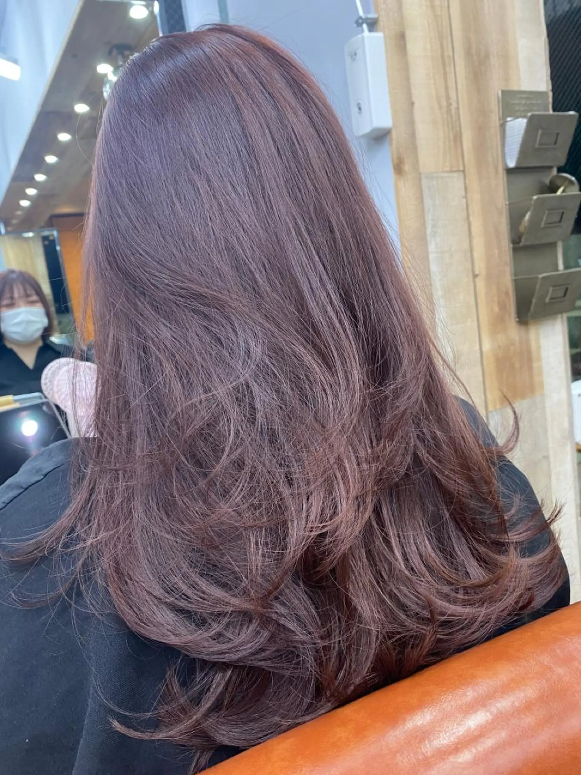 ロング 韓国風ヘア カット ヘアカラー SALOWIN梅田茶屋町Suite店所属・韓国美容室出身 🌹Sana/梅田のヘアスタイル