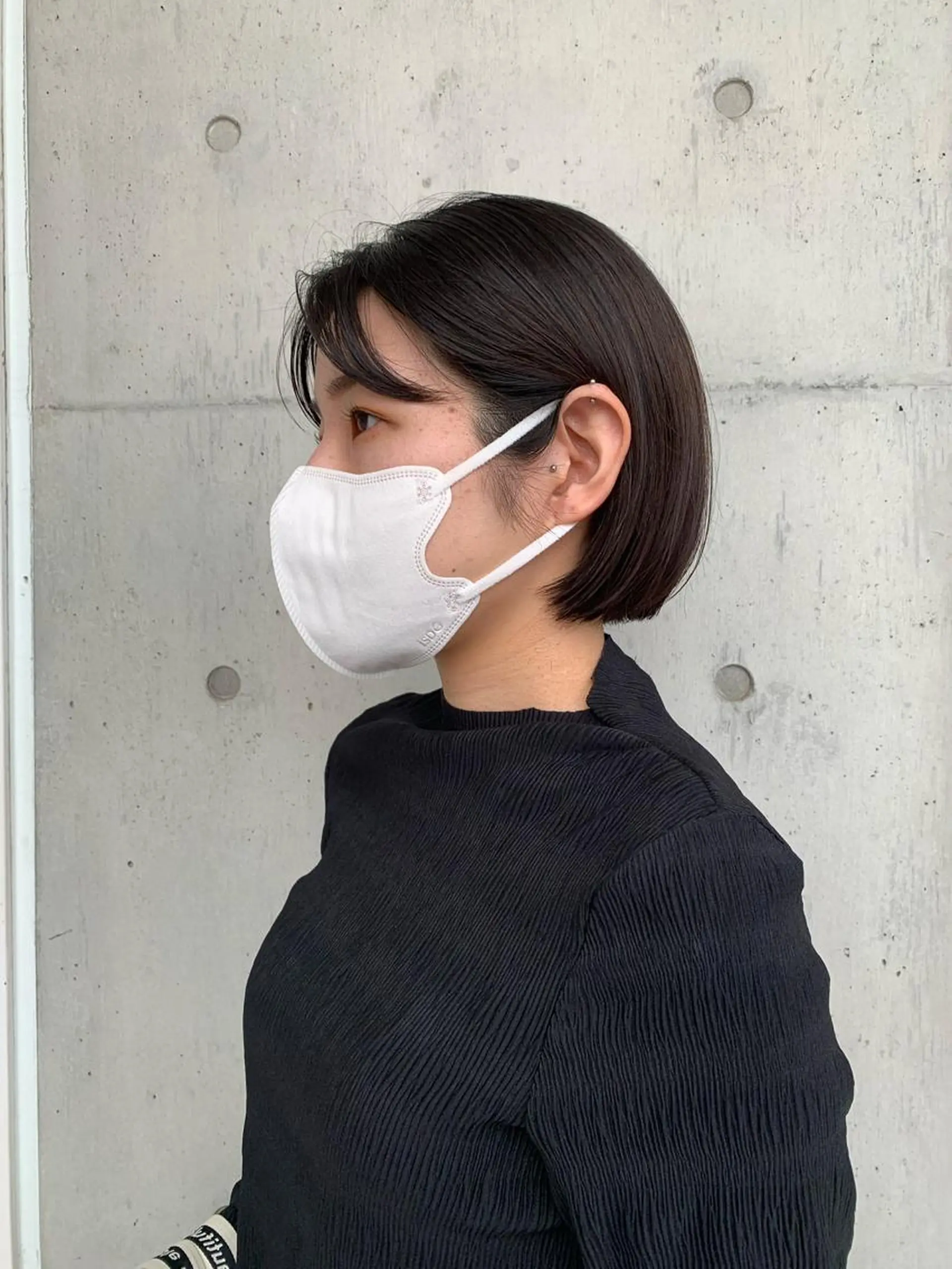 ショート カラー ボブ カネコ ユカリのヘアスタイル