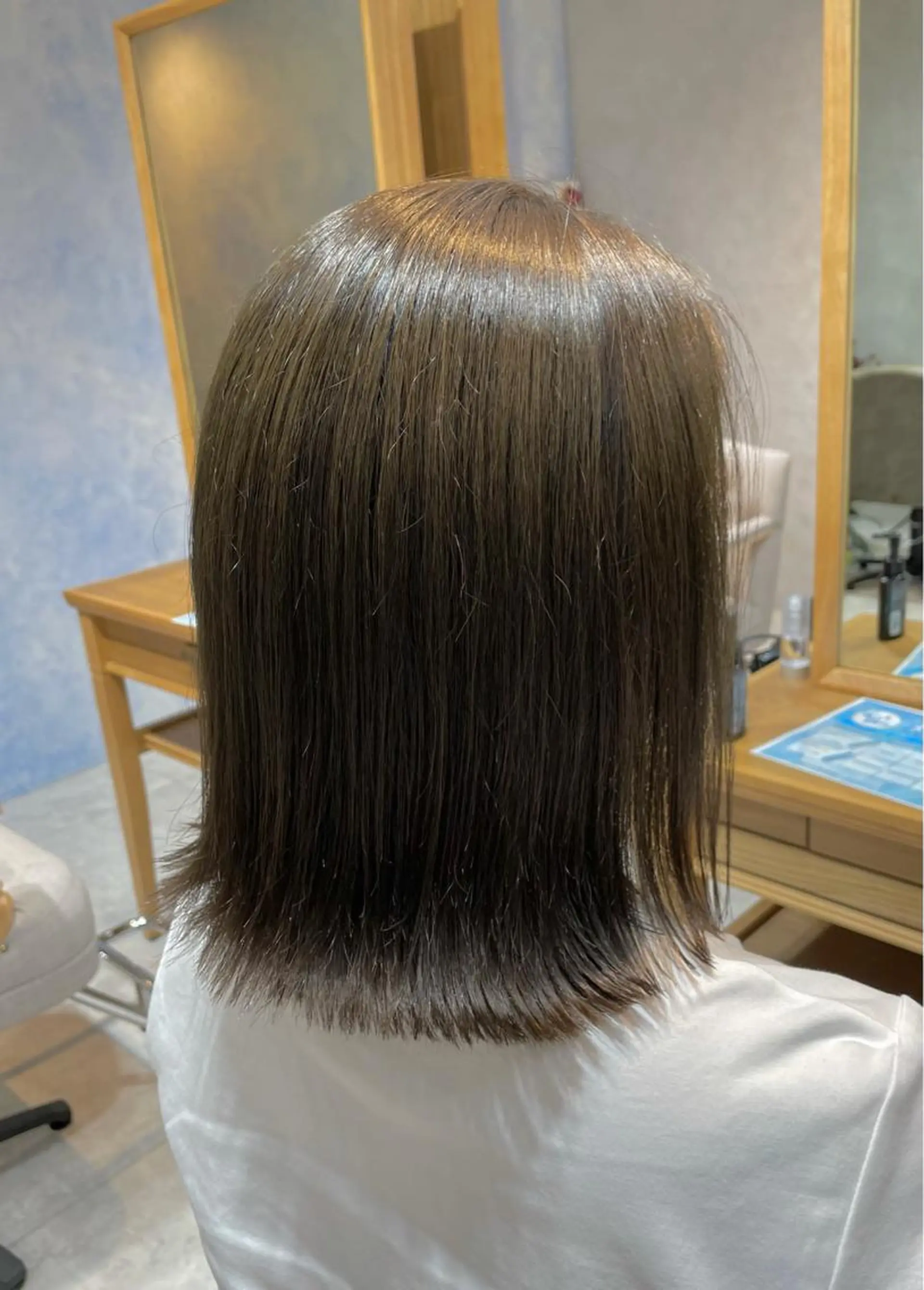 カラー ベージュカラー 若林 良のヘアスタイル