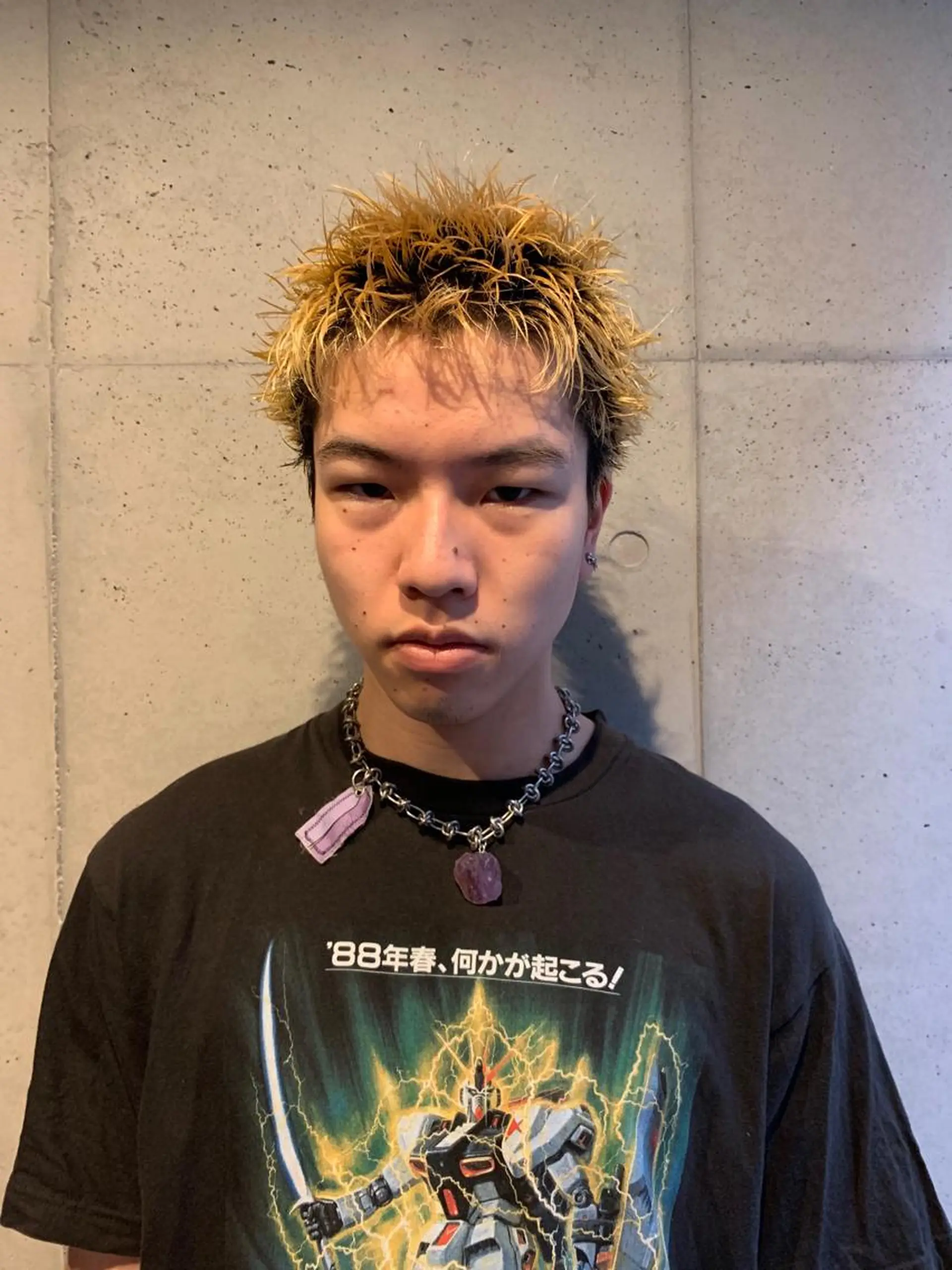 ショート カラー メンズ カット ヘアカラー トリートメント 《ウルフ/レイヤー/ 似合わせ》山本祐輔のヘアスタイル