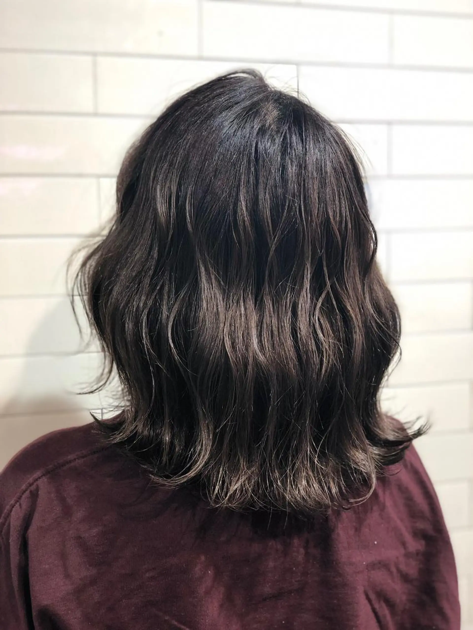 ミディアム 🤍髪質改善➕透明感 カラー🤍川上葵のヘアスタイル