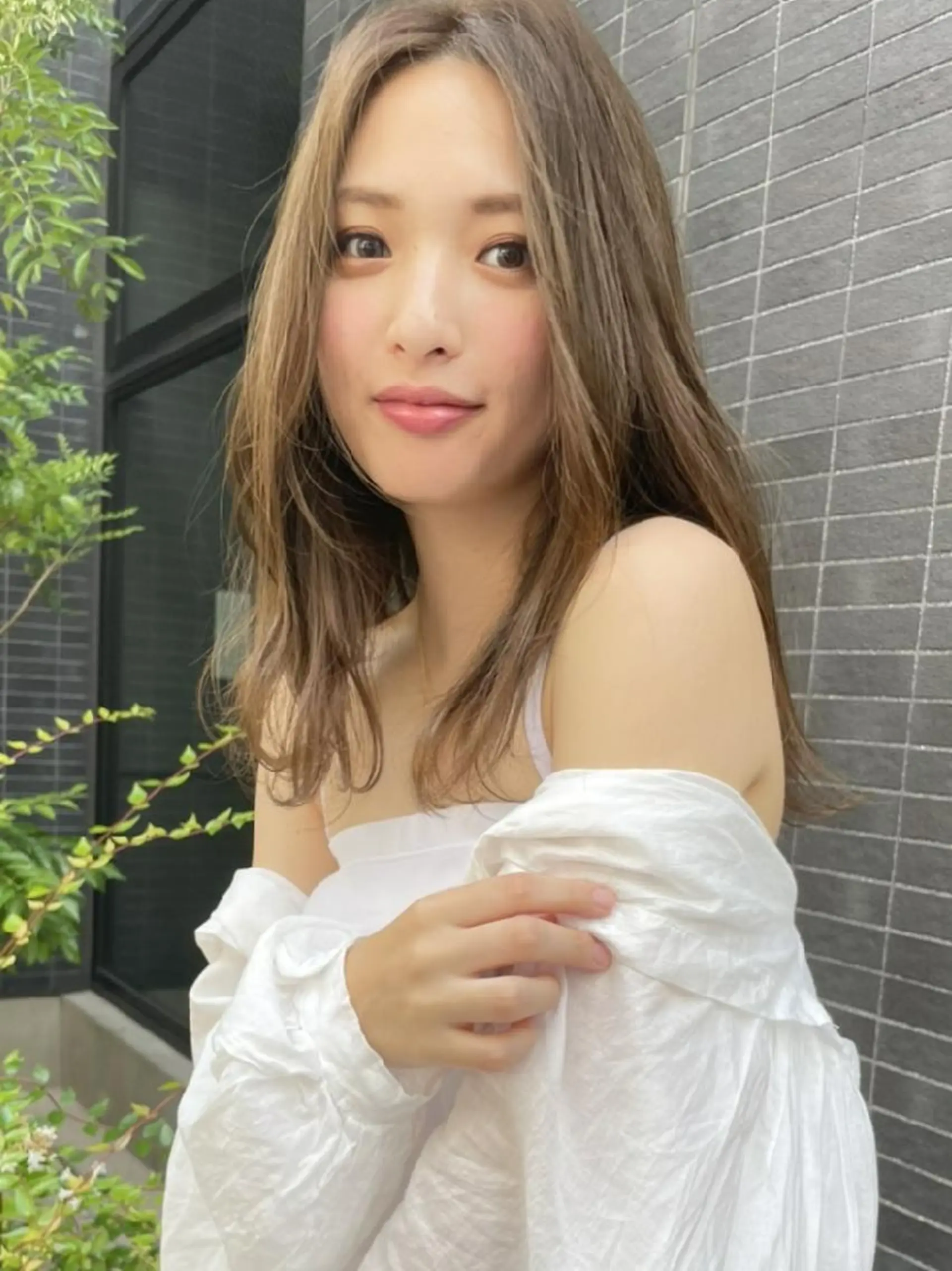 セミロング カラー ベージュカラー ハイライトカラー ハイライト TLUUS所属・髪質改善:クロスパー マ特化型⭐中西雄大✂のヘアスタイル