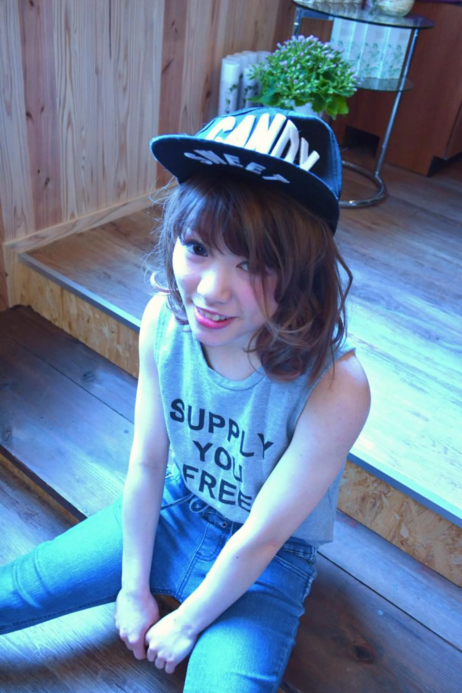 ミディアム カラー パーマ インナーカラー belle chambreイブカのその他イメージ