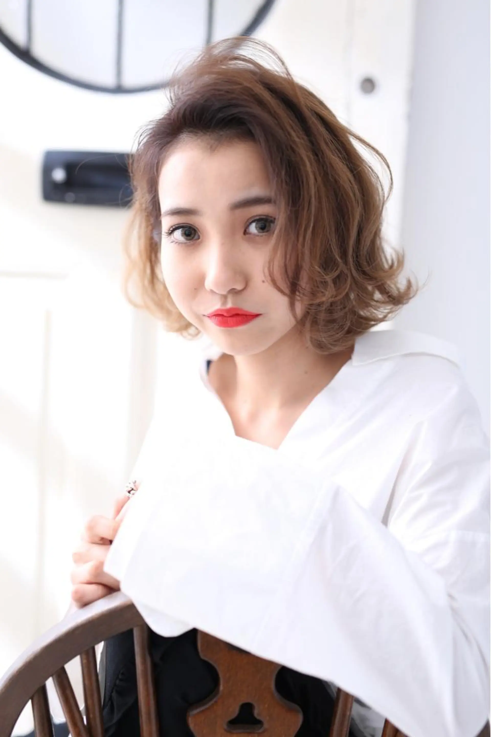 ミディアム 指名支持率NO.1 スタイリストのヘアスタイル