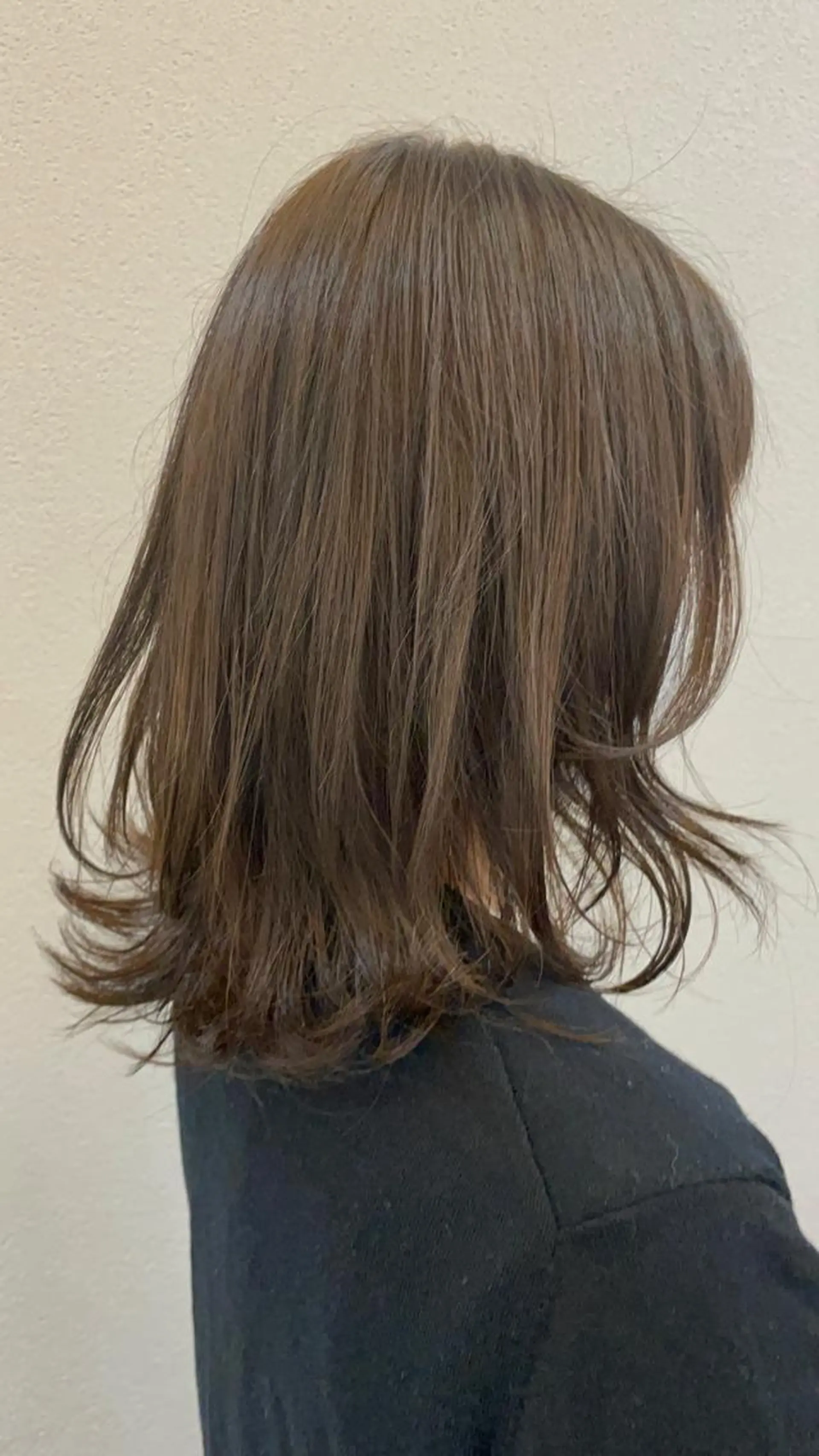 ミディアム カラー ブラウンカラー ボブ/髪質改善/ soiナカジママドリのヘアスタイル
