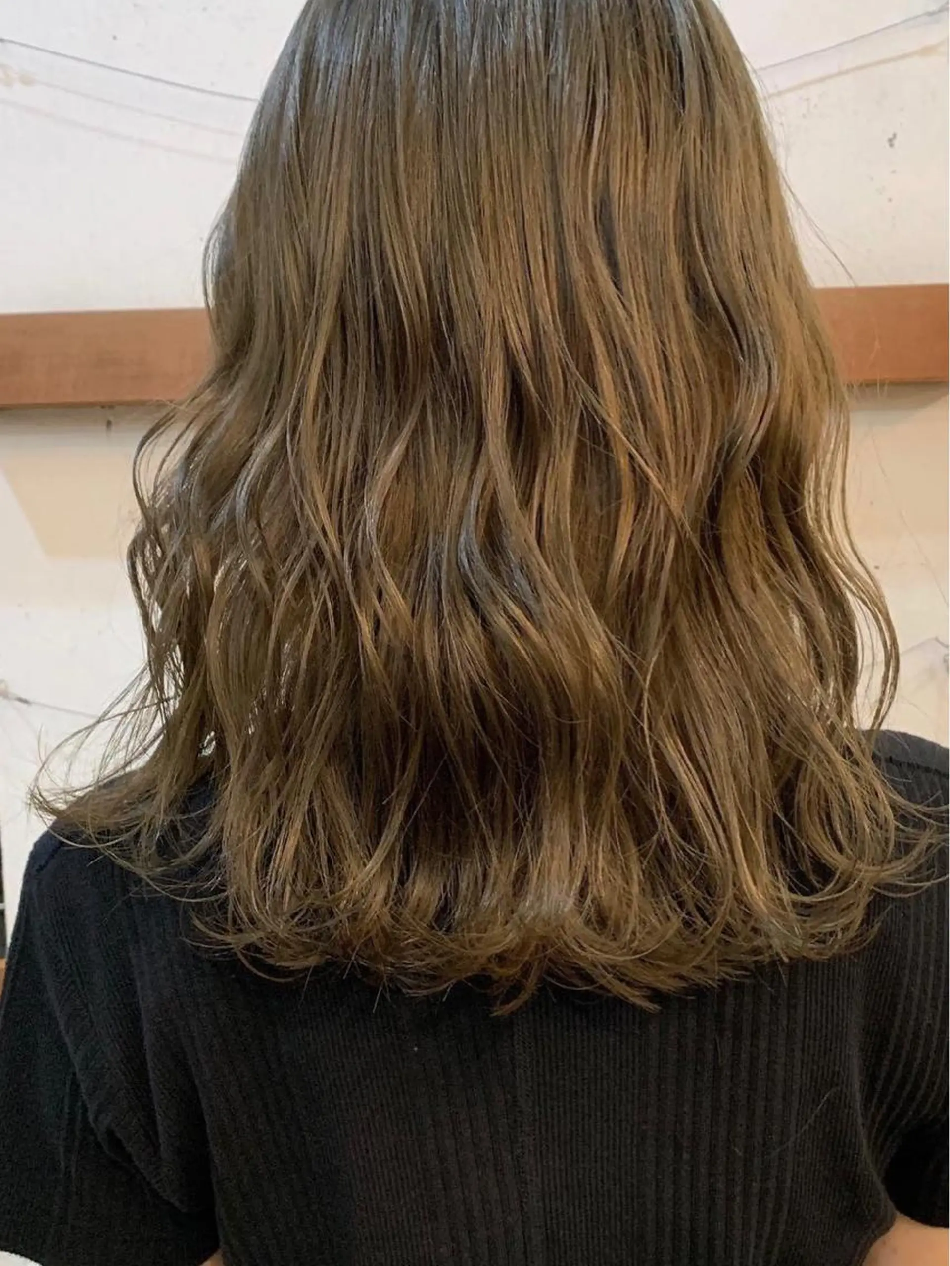 ミディアム カラー パーマ ブリーチ tension 【テンション】のヘアスタイル