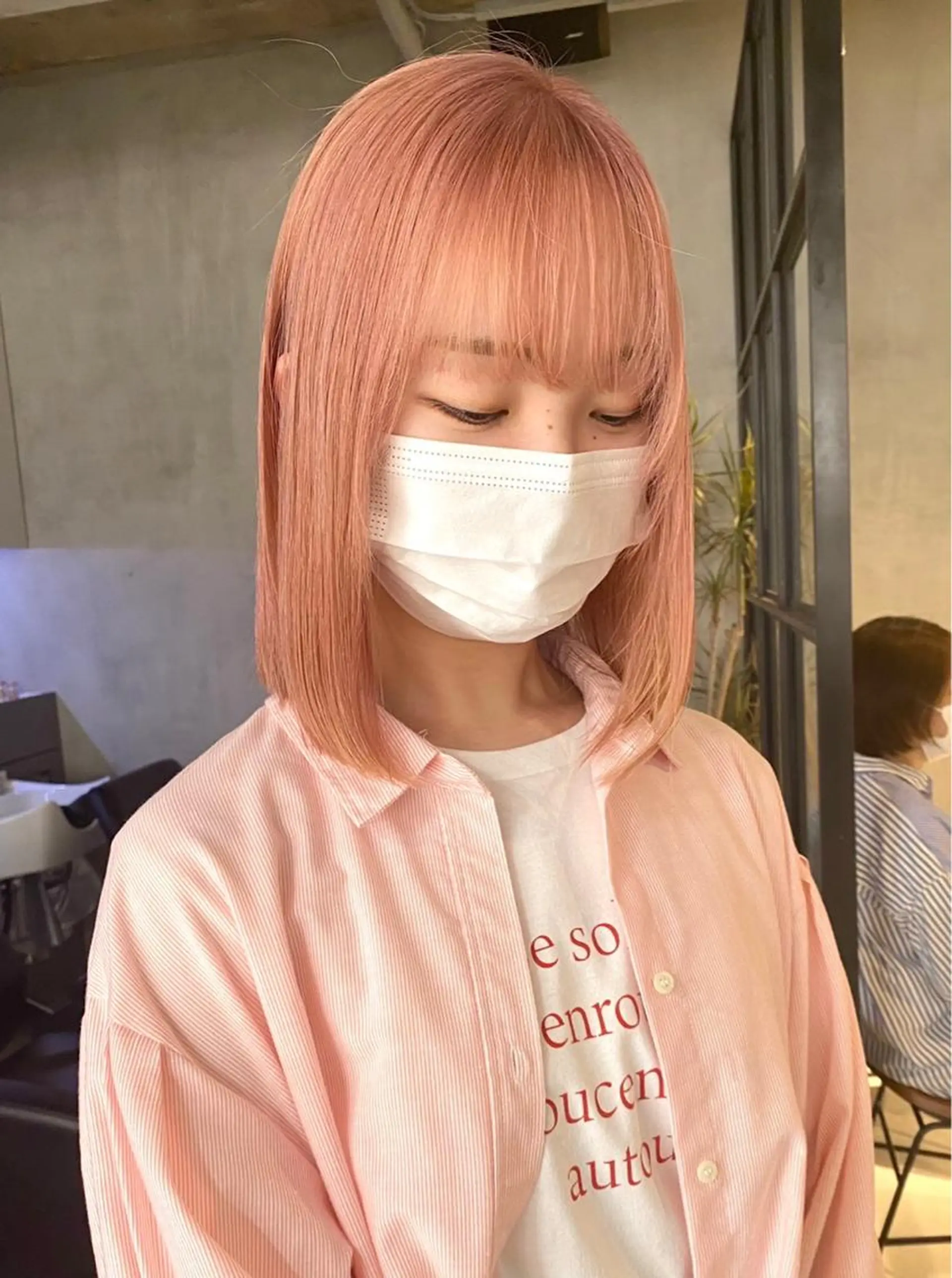 カラー ブリーチ ケアブリーチ 透明感カラー ヘアカラー ボブ/ミディ/ロング 特化/芳野りんかのヘアスタイル