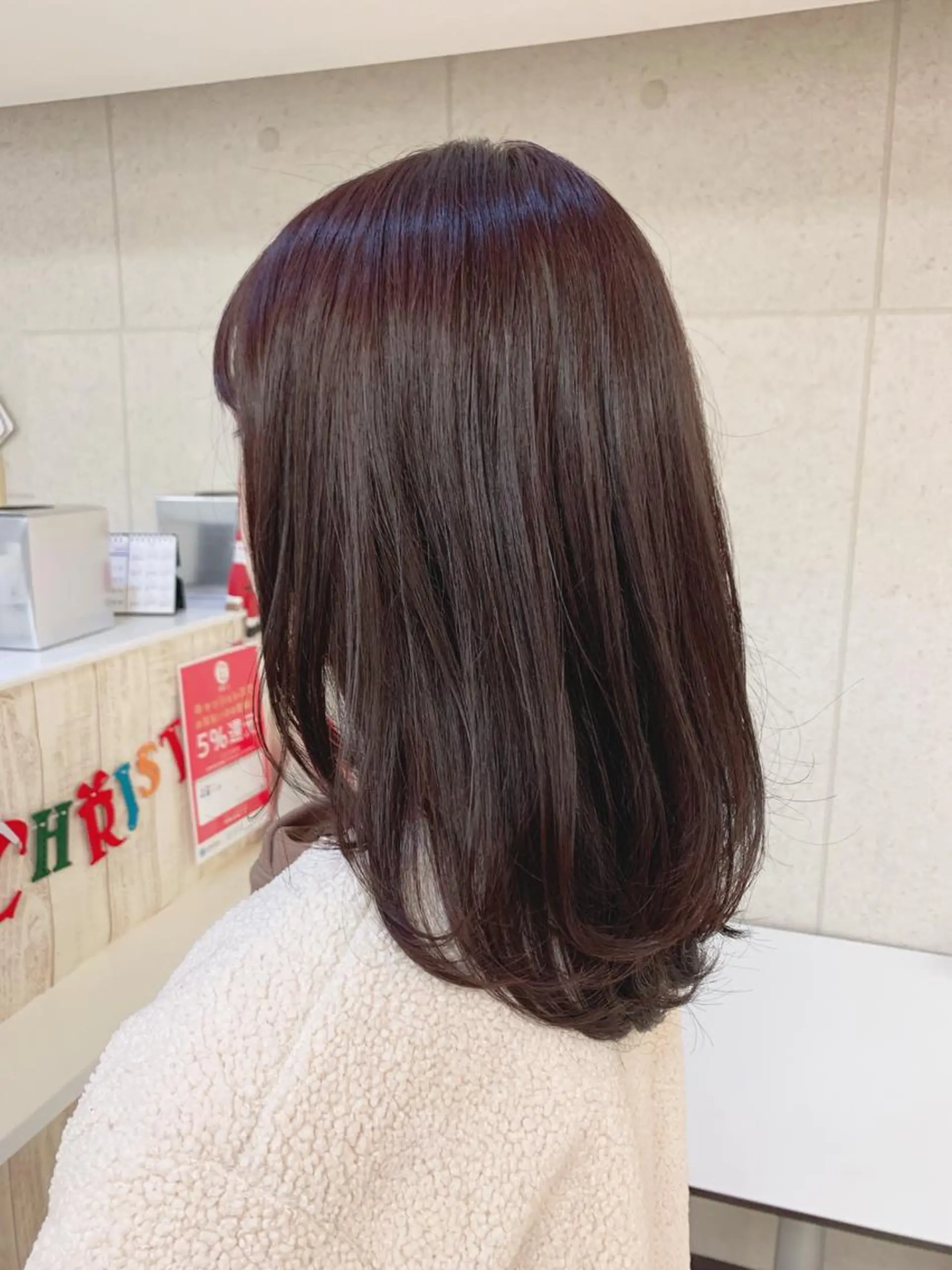 セミロング レイヤーカット お悩み解決✨ ASAMIのヘアスタイル