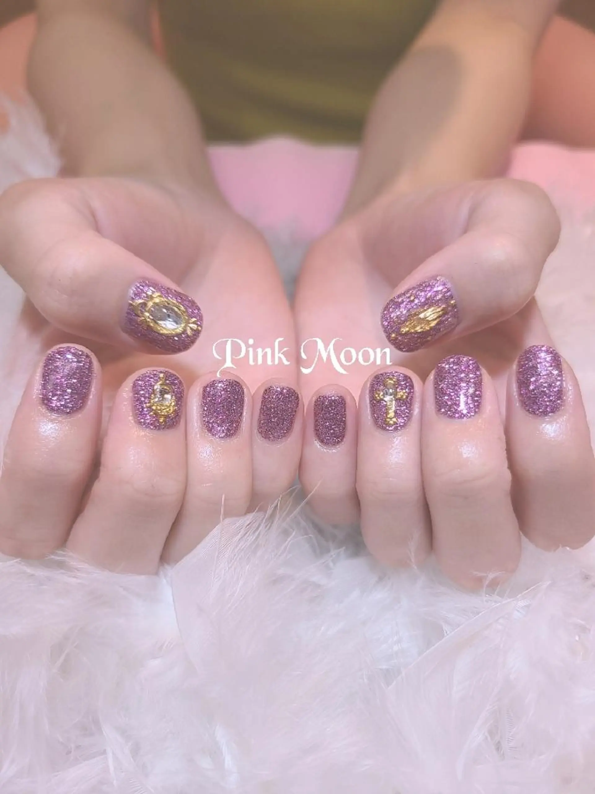 ネイル その他(ネイル) PinkMoon Nozomiのネイルデザイン