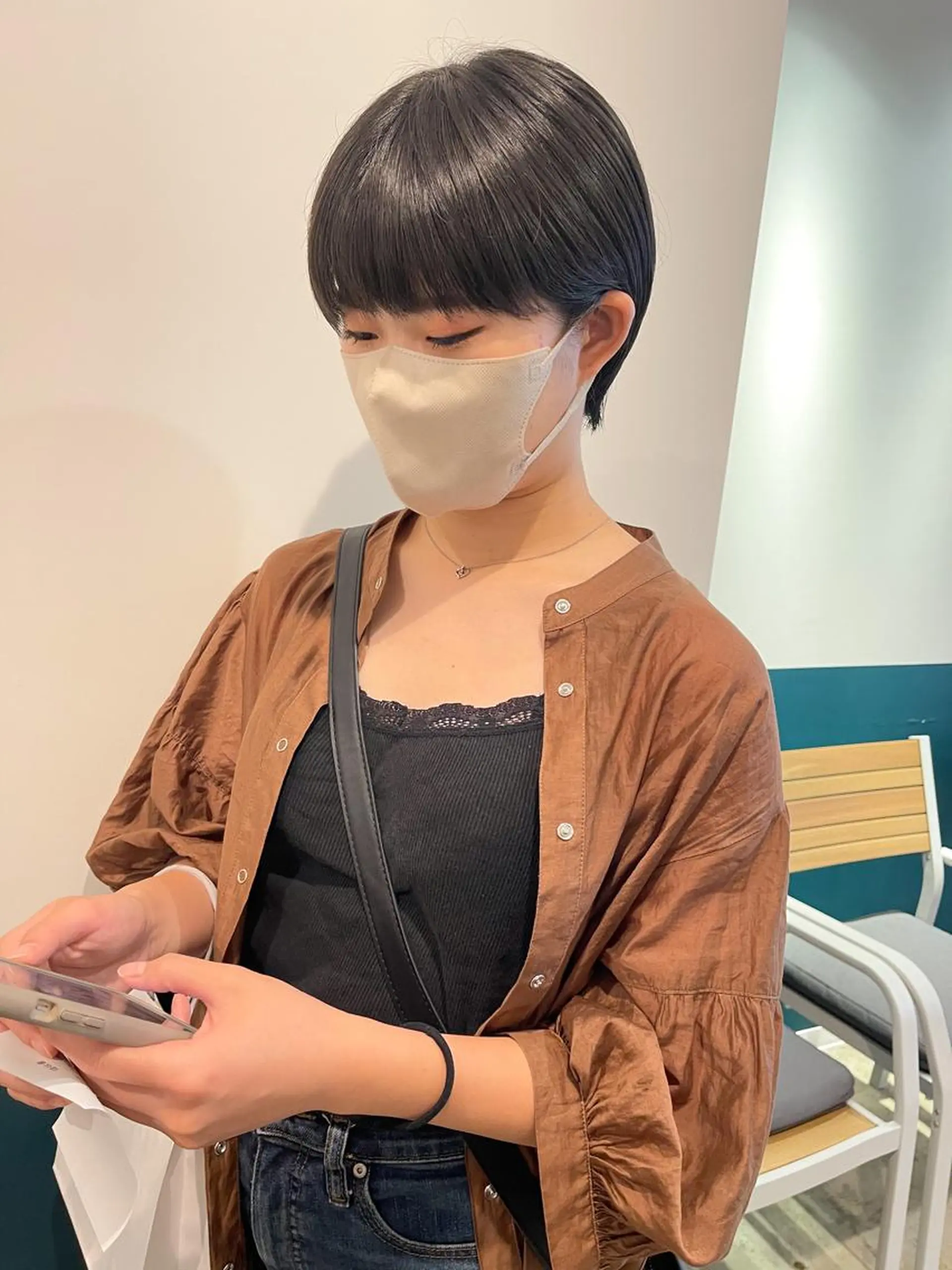 ショート カット ヘアカラー トリートメント 中村瑞貴 ＊hairbraceのヘアスタイル