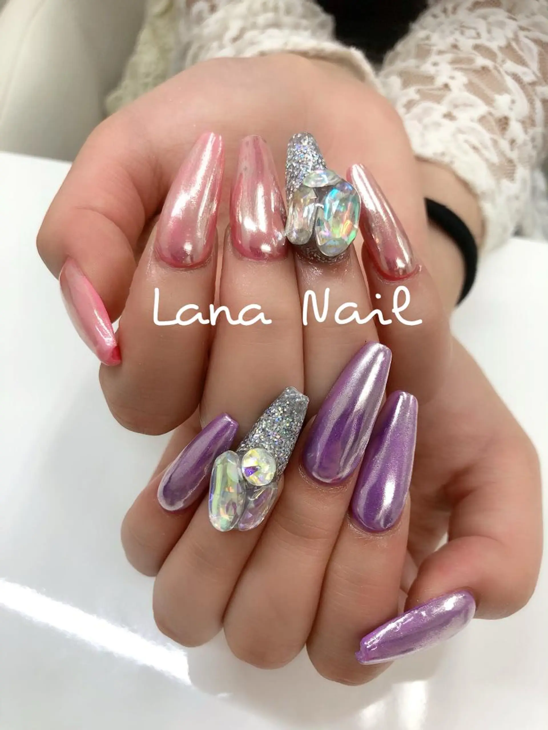 ネイル スカルプネイル Lana Nail所属・Lana Nailのネイルデザイン