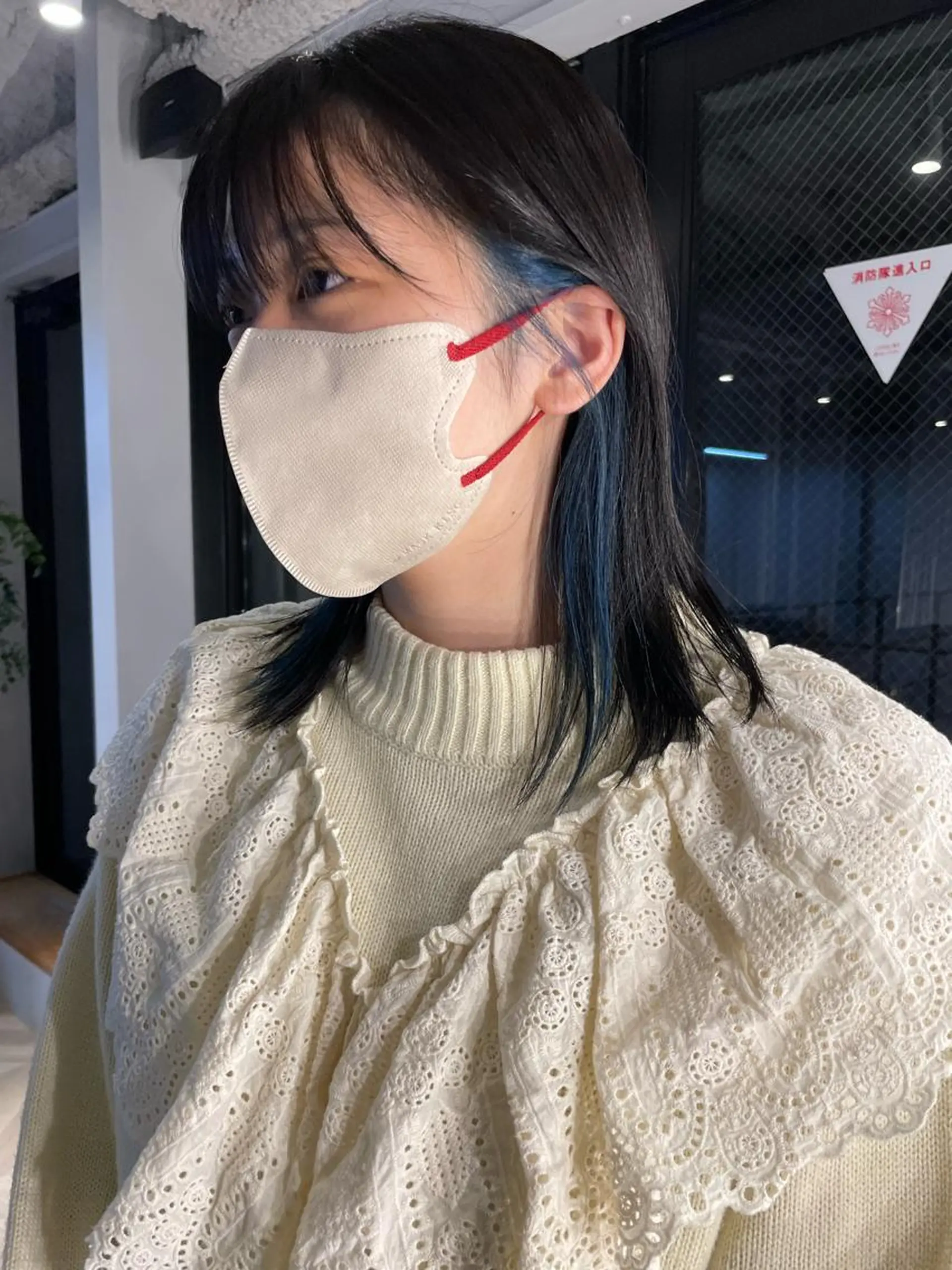 ミディアム カラー yuri/オリーブ/ 暖色カラー/レイヤーのヘアスタイル